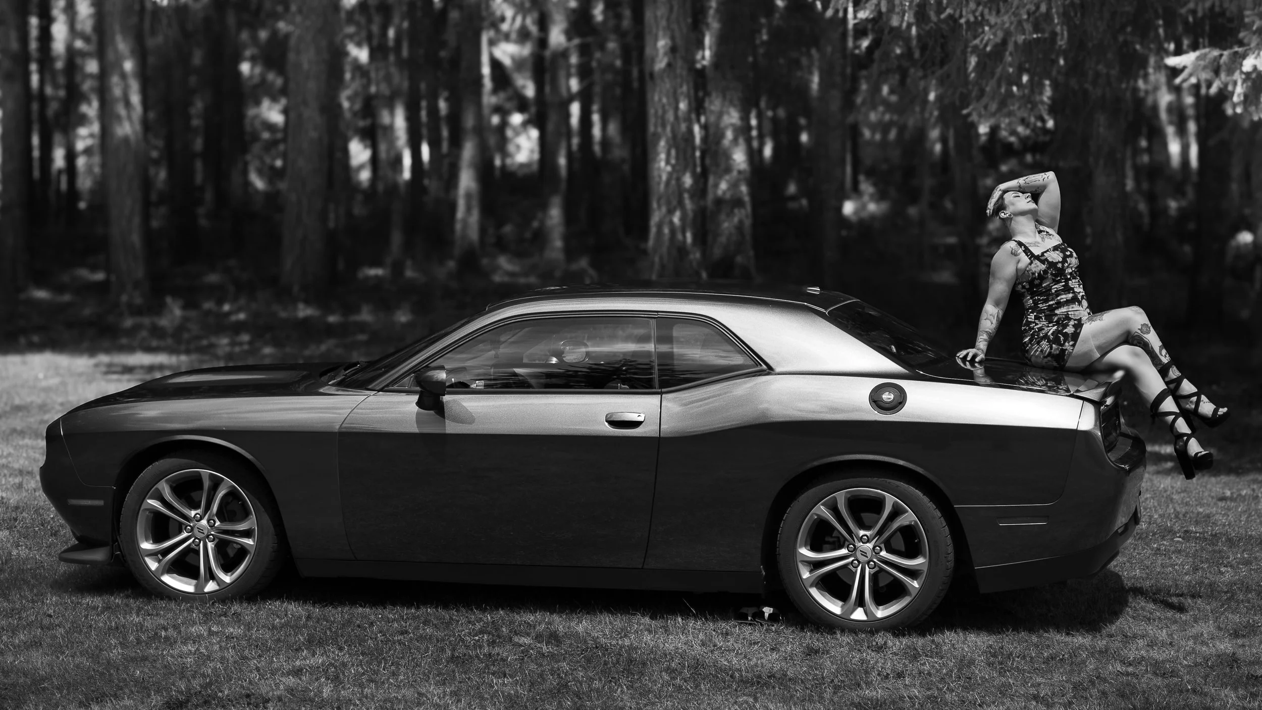 Vehicle Boudoir Photo