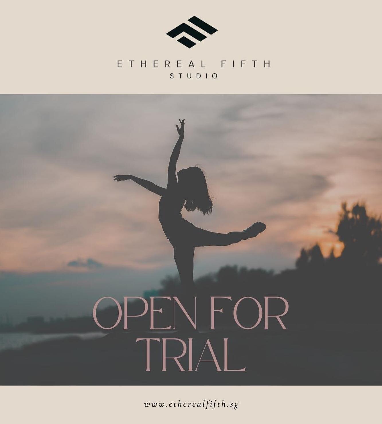 🩰 Embark on a new chapter with us! 

Ethereal Fifth&rsquo;s BRAND NEW dance studio is here! Join us as we launch this exciting new space and experience our unique approach of understanding body biomechanics before dance. ✨

Enjoy 10% off your first 