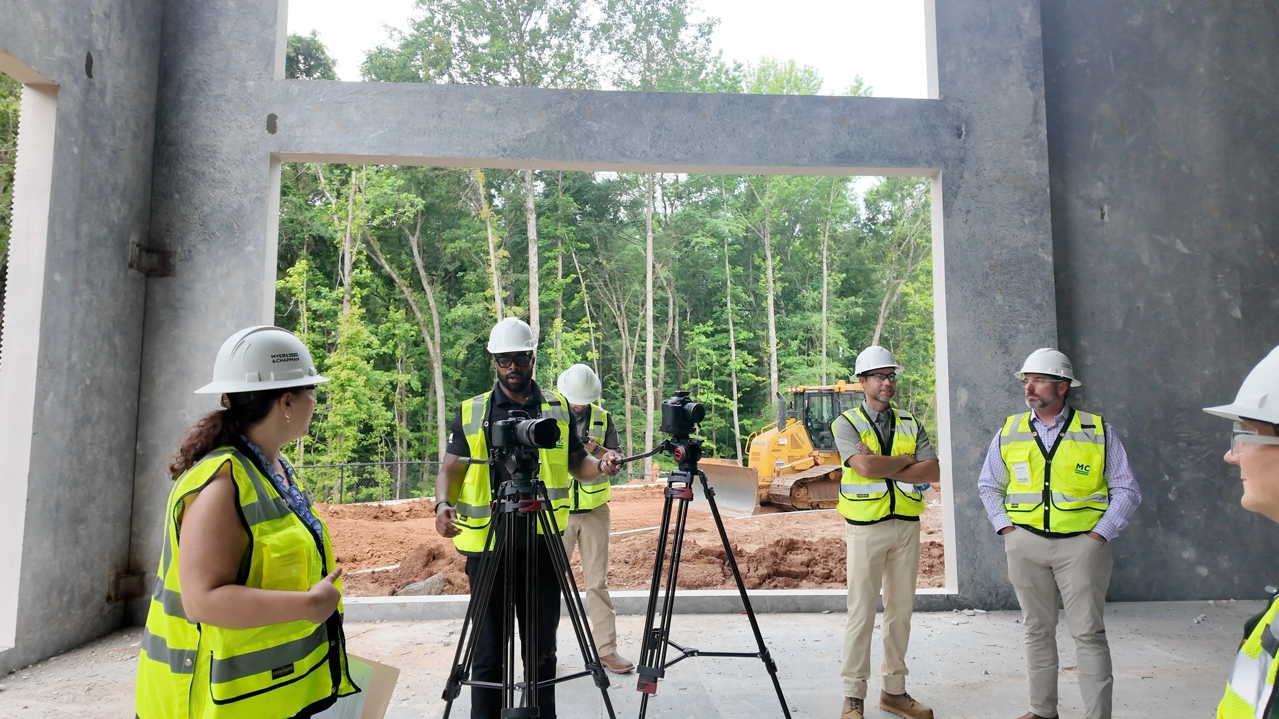 Behind the Scenes with Myers &amp; Chapman: Corporate Video Production on an Active Construction Site in Charlotte
