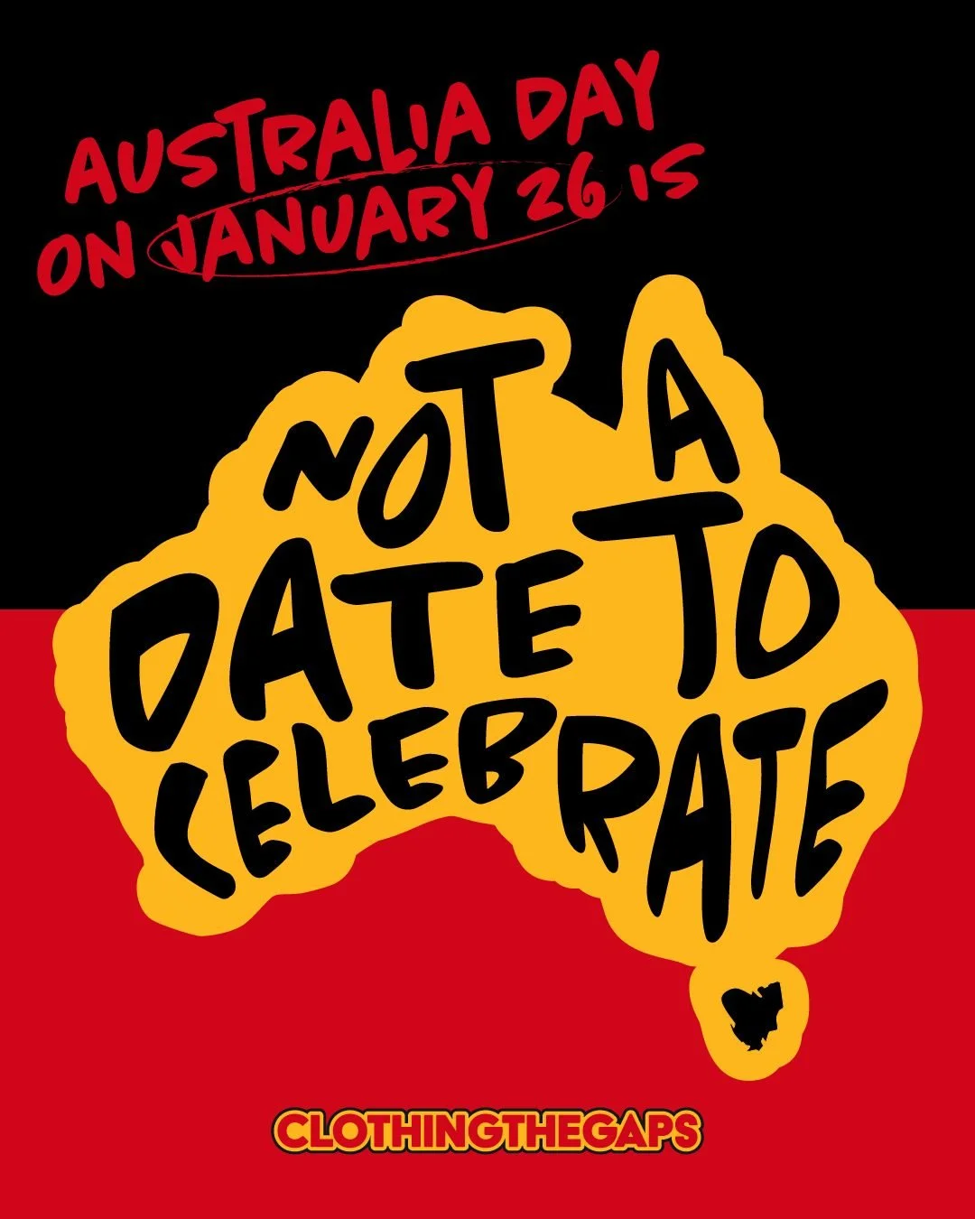 Kinaway is proud to support Clothing The Gaps&rsquo; Not a Date to Celebrate campaign, which calls for meaningful reflection and solidarity in the lead-up to 26 January. The campaign builds on generations of past work and highlights that for many Abo