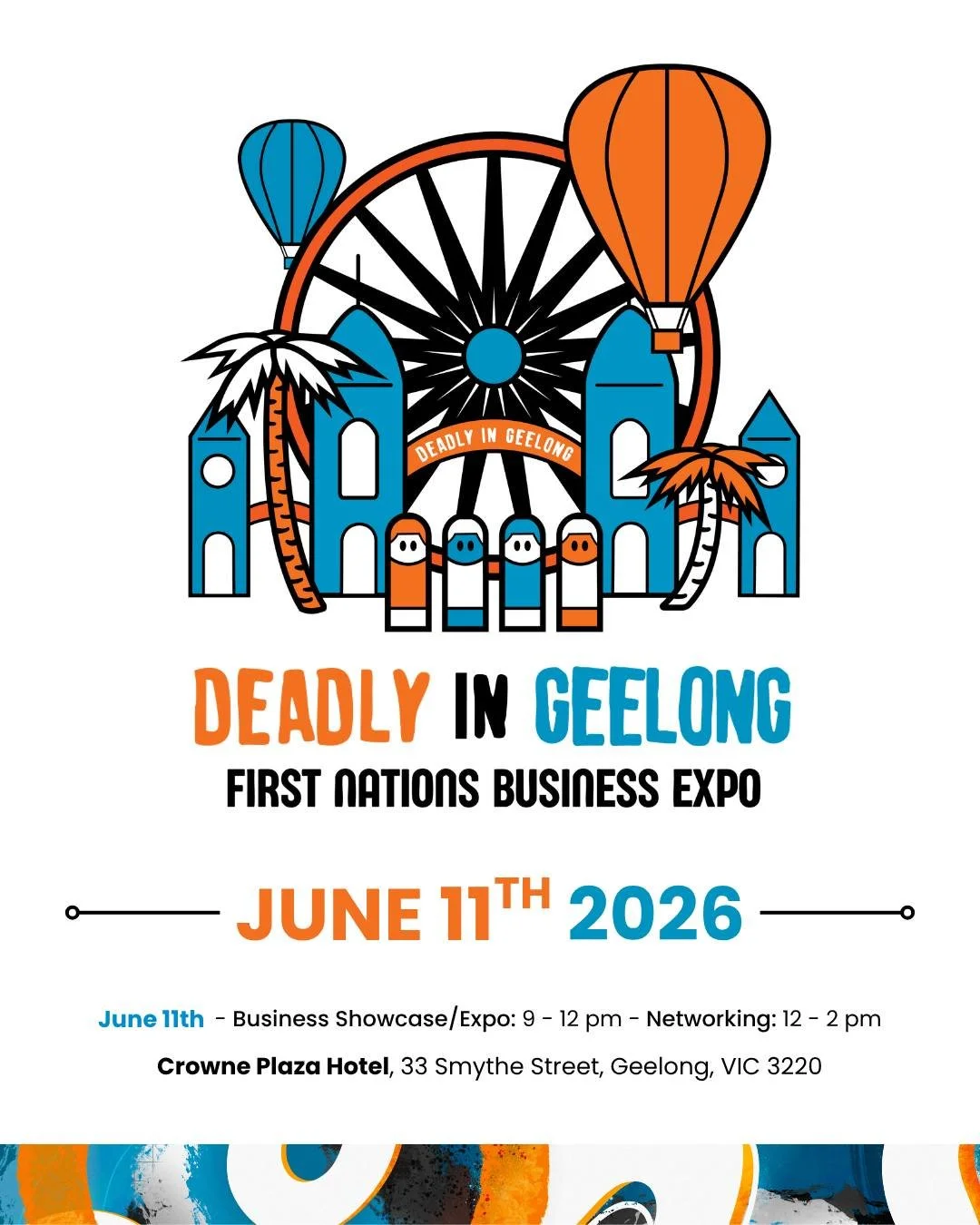 Deadly In Geelong 2026!

Kinaway is pleased to invite you to Deadly in Geelong, a business showcase highlighting Aboriginal and Torres Strait Islander businesses operating in and around the Geelong region.

This event brings together Kinaway members 