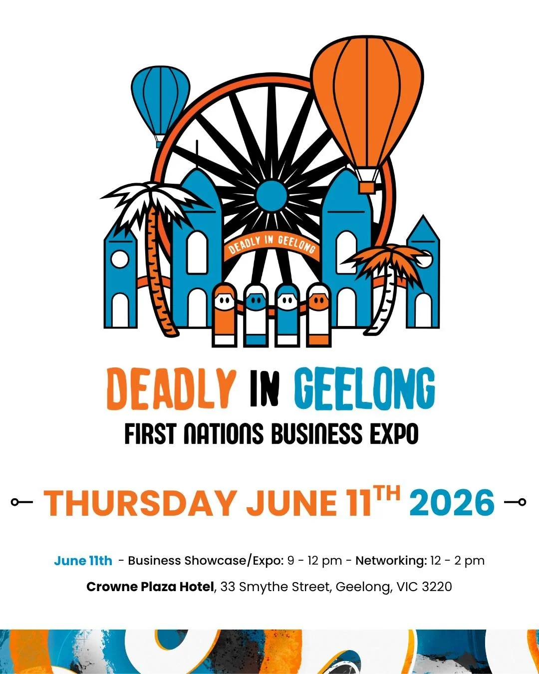 Deadly In Geelong 2026!

Kinaway is pleased to invite you to Deadly in Geelong, a business showcase highlighting Aboriginal and Torres Strait Islander businesses operating in and around the Geelong region.

This event brings together Kinaway members 