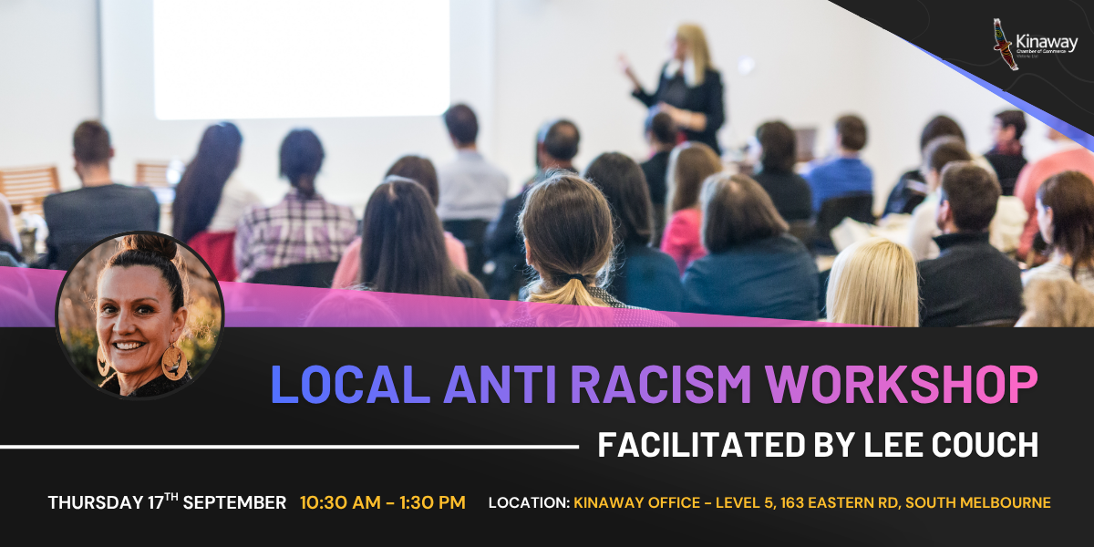 Local Anti Racism Workshop with Lee Couch - September 2026
