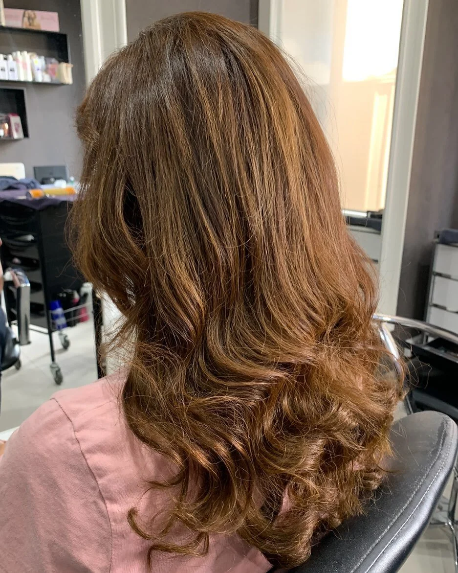 Clip in hair extensions…you wouldn’t even know #hairextensions #bacocolour #dhsalonbrands #kaaral #dianella #homehairsalon