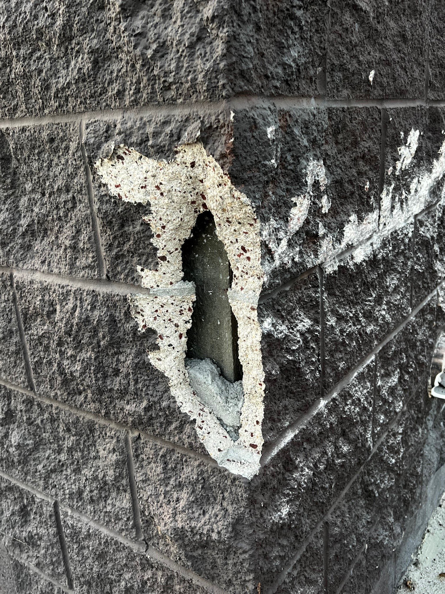 MASONRY REPAIRS (BEFORE)