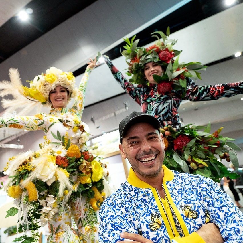 A fine example of Australia&rsquo;s native beauty...and two of our gorgeous entertainers! *Boom Tish*

But really - a little sneak peek of our upcoming collection 🐨

#CirkusBizurkus #AIME2024 #CreativeDirector