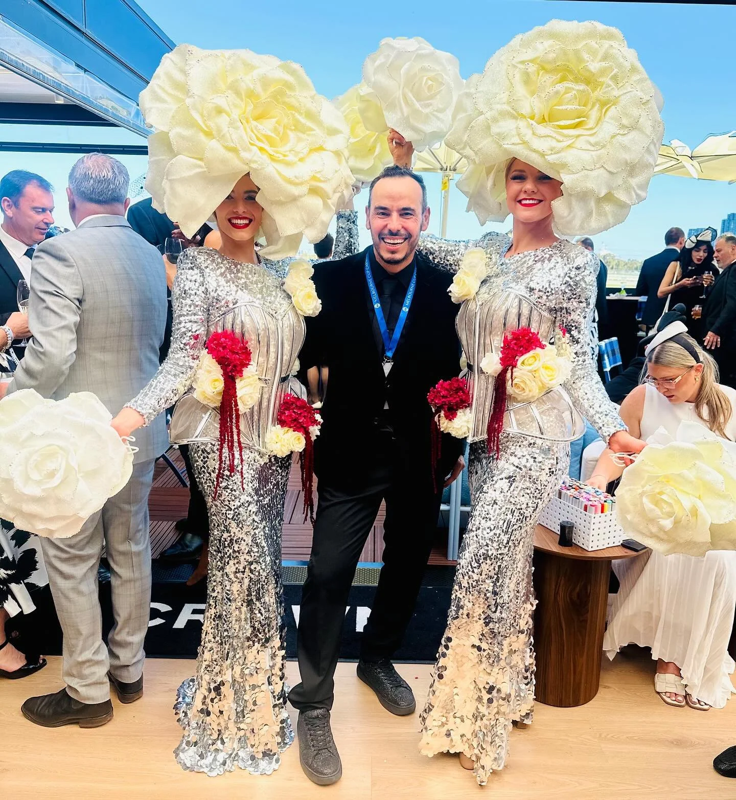 An absolute honour to collaborate with @crownmelbourne and @flemingtonvrc this year within the iconic Birdcage. ✨

Introducing our latest creation &mdash; the Madame Boutique characters &mdash; a celebration of couture elegance, theatrical beauty, an