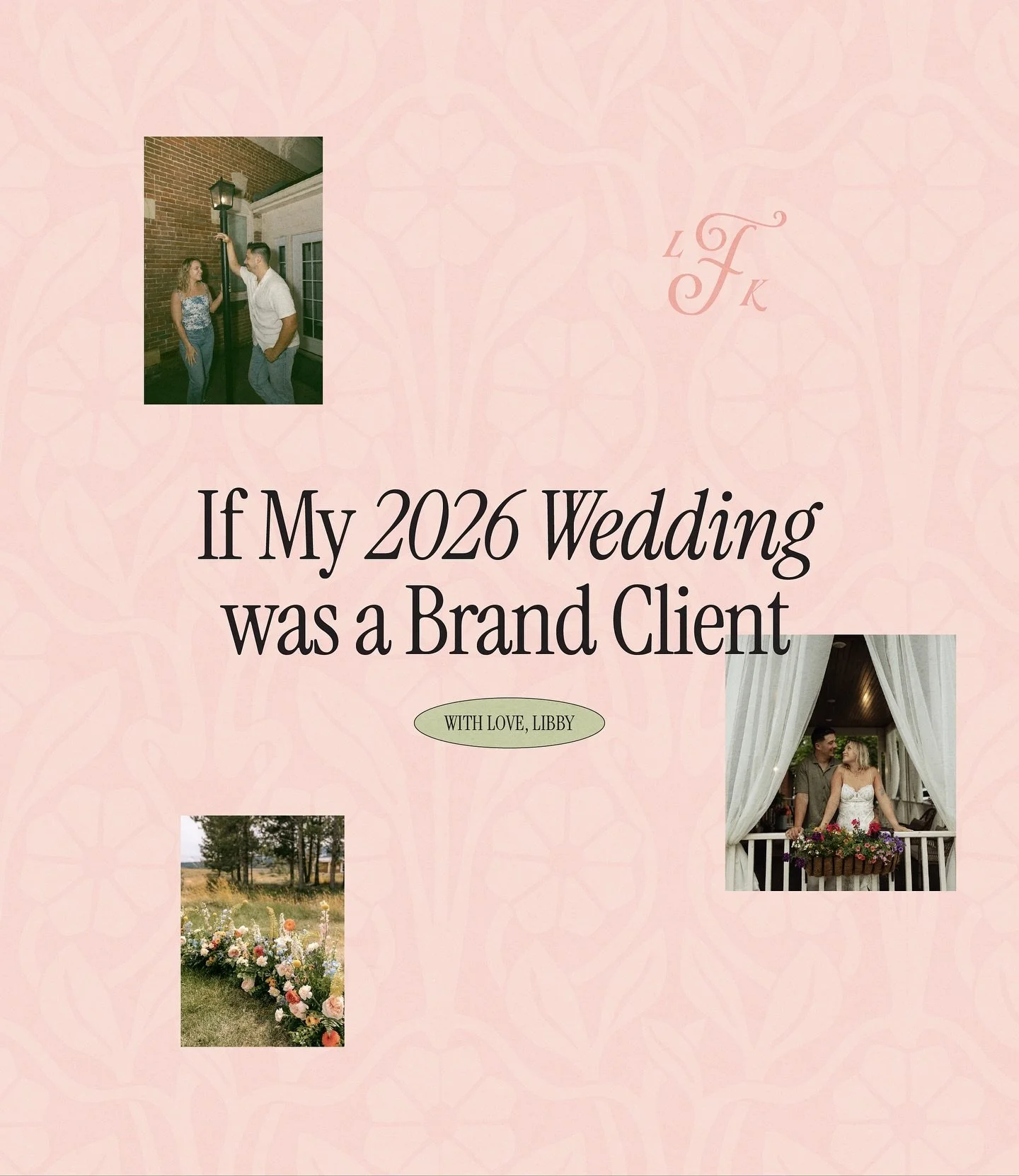 When I&rsquo;m not working on brand designs for clients, I get to be my OWN client for my 2026 wedding! 👰🏼🤵🏻&zwj;♂️&nbsp;

There&rsquo;s so much I could say about wedding planning and my perspective on it as a designer. Every aspect of our weddin