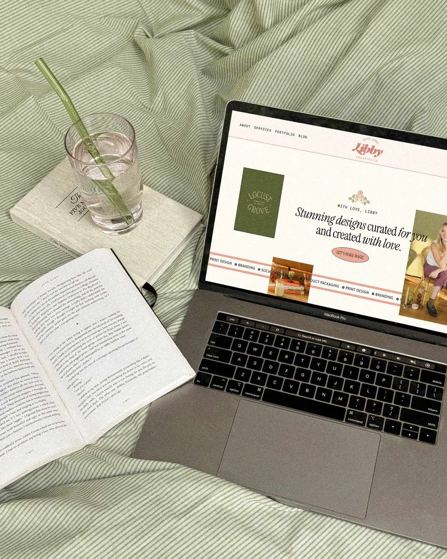 📢&nbsp;PSA: Even brand designers need a brand refresh sometimes!

I created the branding for With Love, Libby back in 2020, when the main component of my business was making hand-poured soy candles. I tweaked the branding over time to make it more p