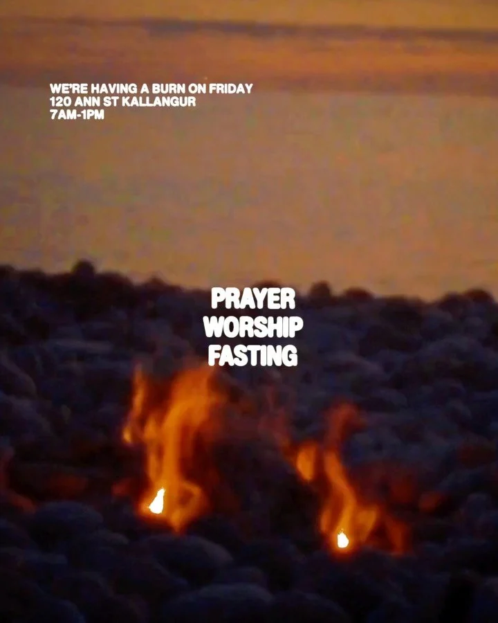 Hey P&amp;W fam 💛

The body of Christ is growing in hunger for the Lord! So this Friday, we&rsquo;ll be having a burn; gathering for an extended time of prayer and worship, starting in the morning and continuing into the early afternoon!

We invite 
