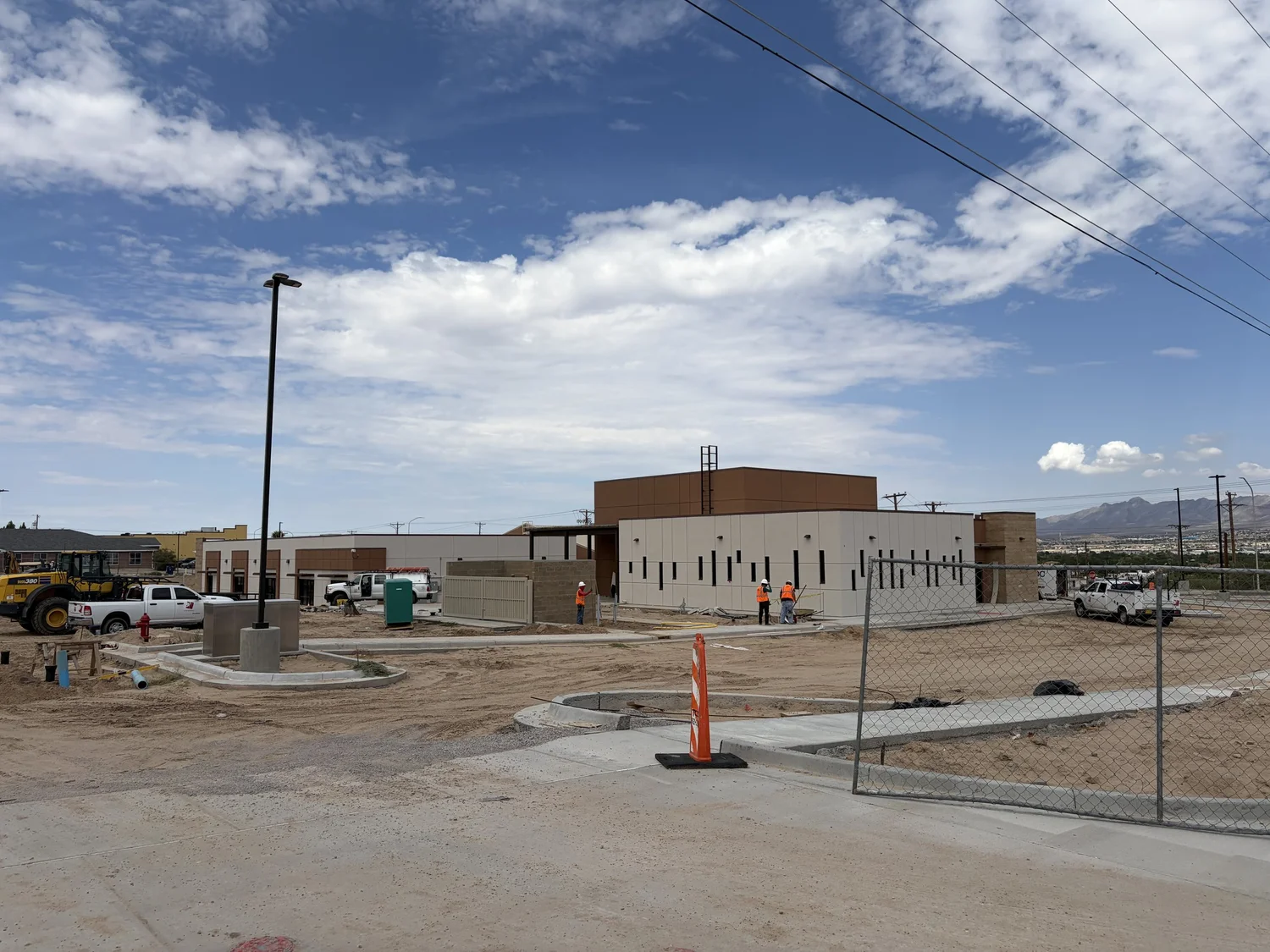 Video: Construction nearing end on new Sunland Park food pantry