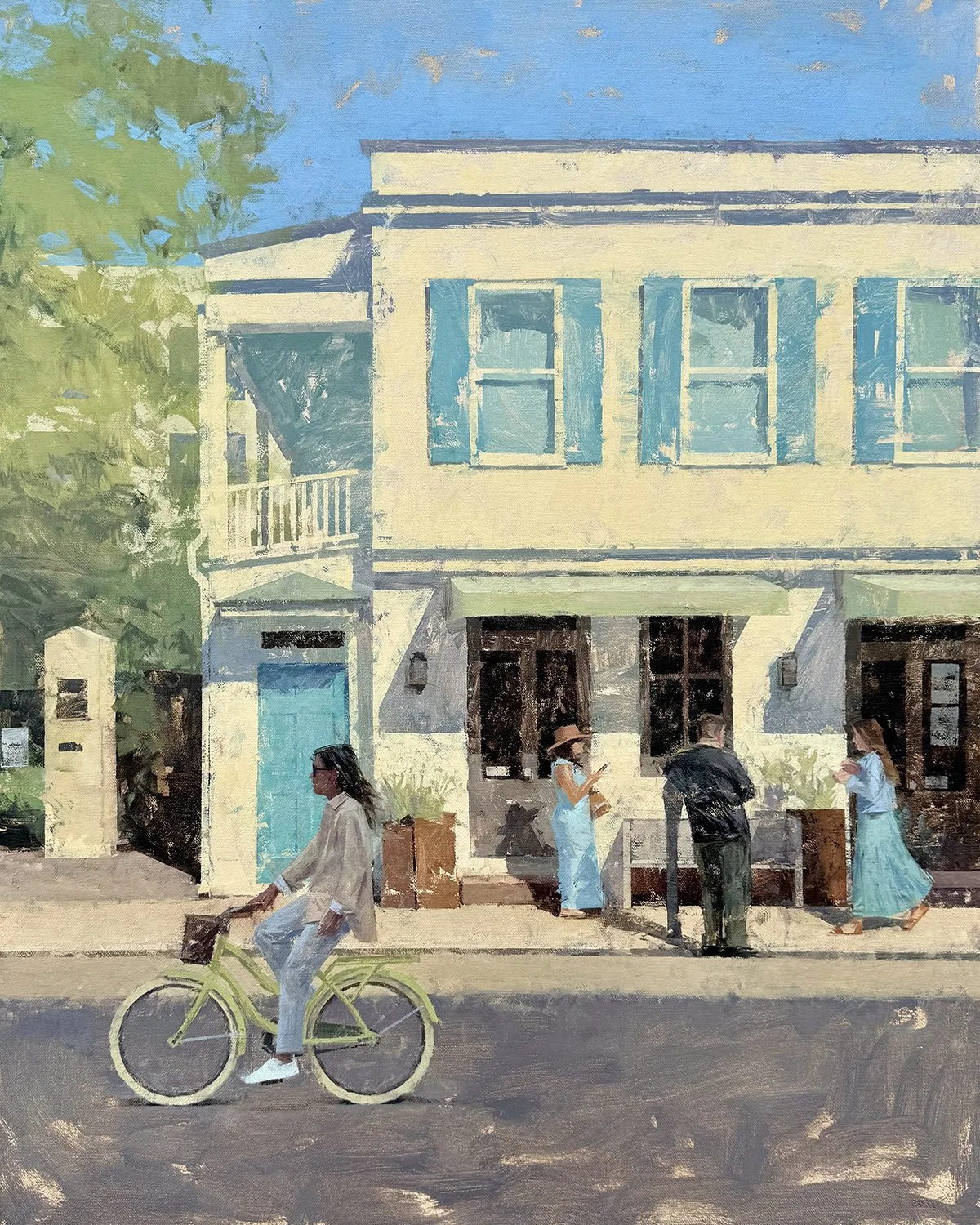 "Morning on Meeting" - 24x30in (SOLD)