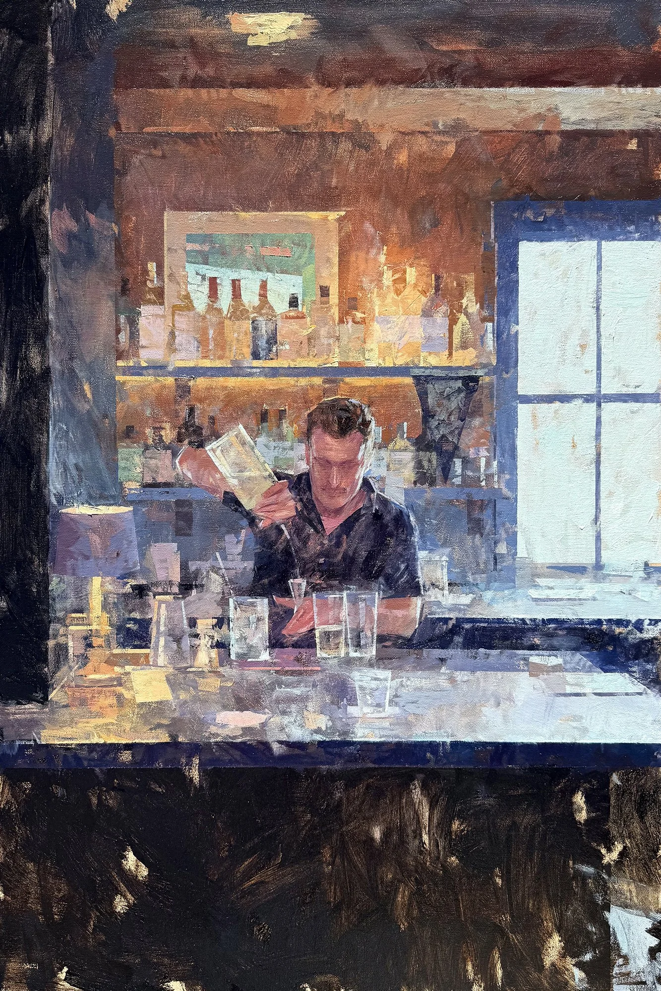 "Next Door" - 24x36in (SOLD)