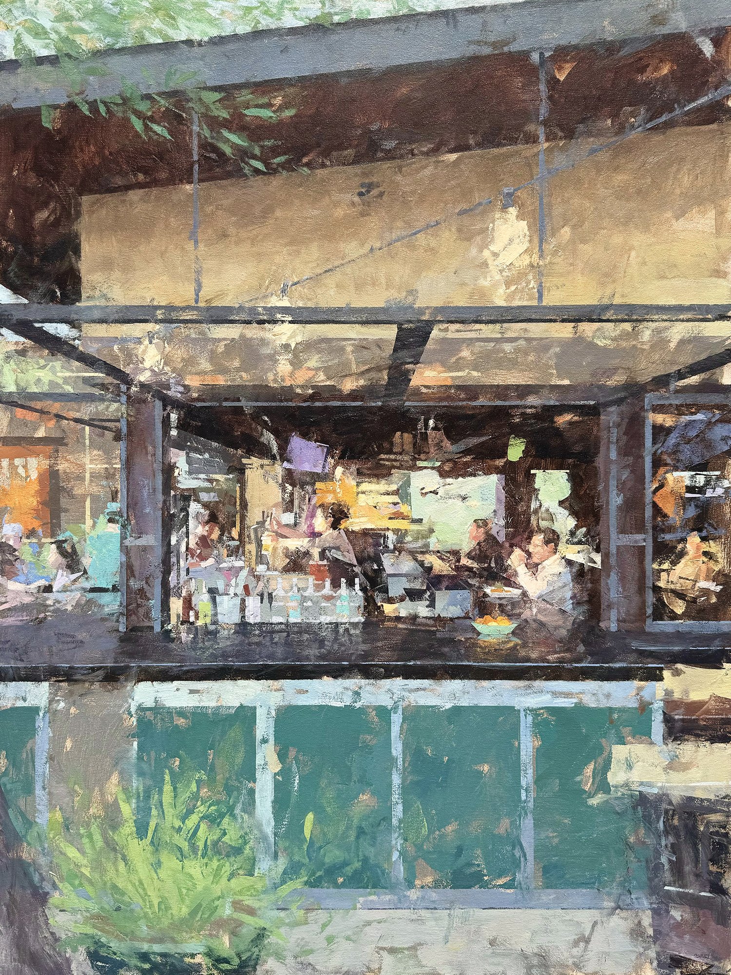 "Patio" - 30x40in