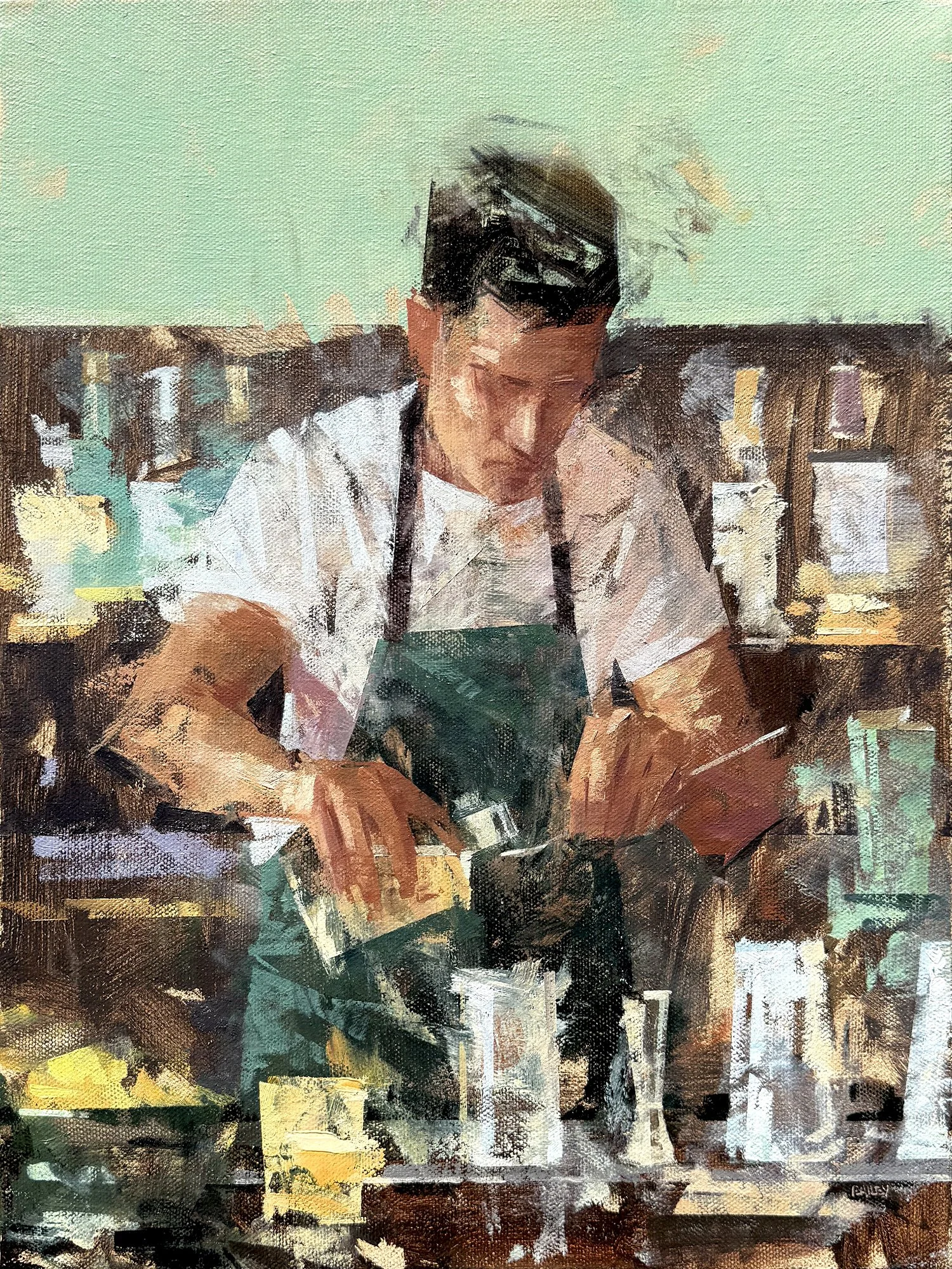 "Mixology" - 12x16in