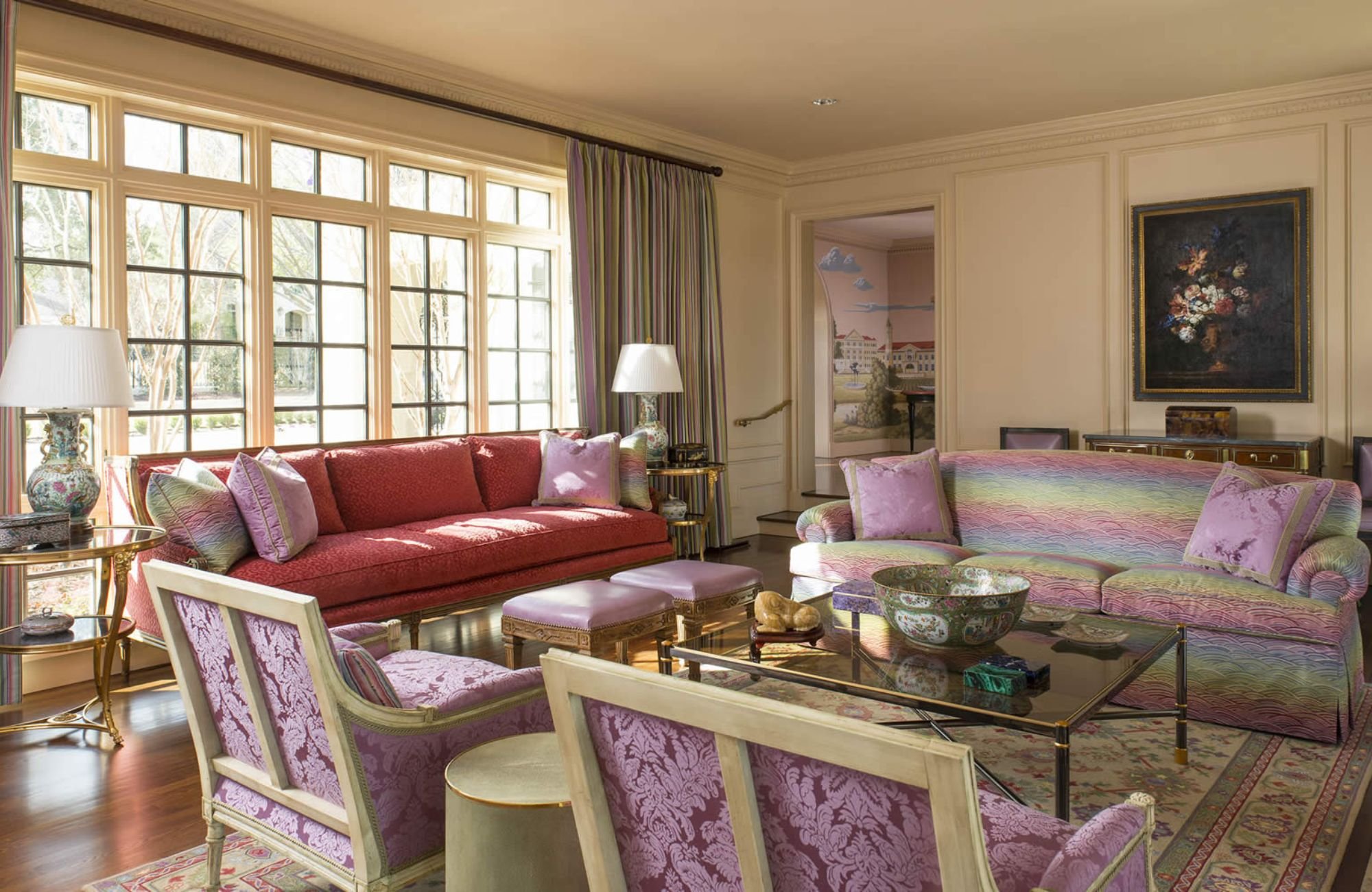 adrienne-morgan-interior-design-westover-hills-tx-scale-and-proportion-in-design-living-room-with-pink-sofas-bright-natural-light-timeless-consult.jpg