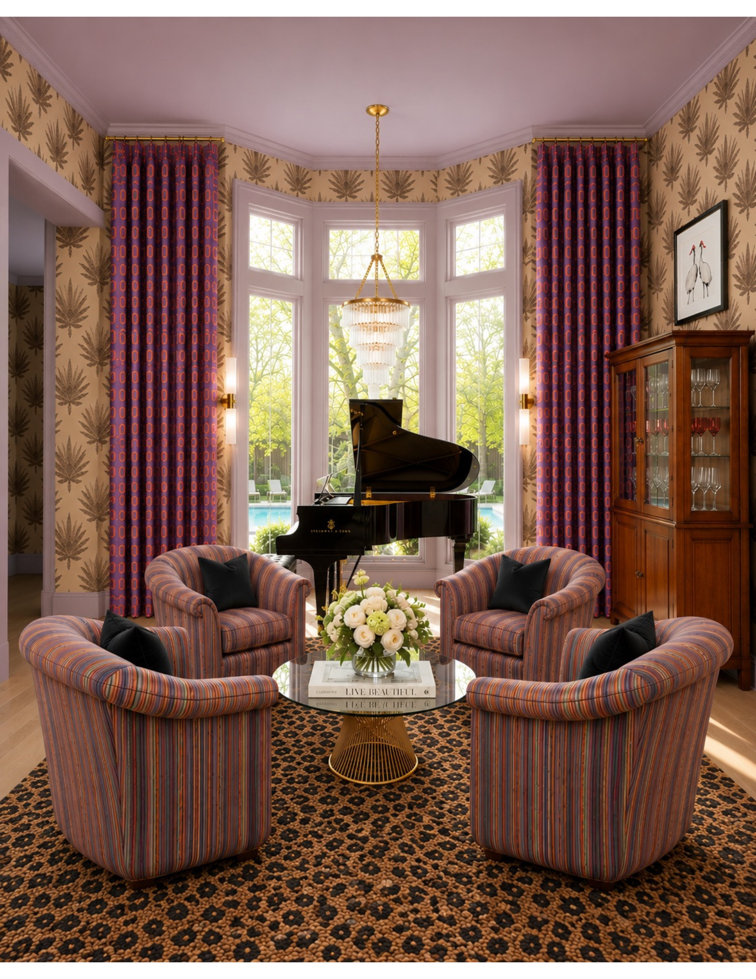 Living Room Design Fort Worth