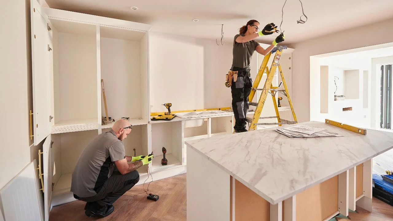 Remodeling mistake, hired contractors rushing the job.