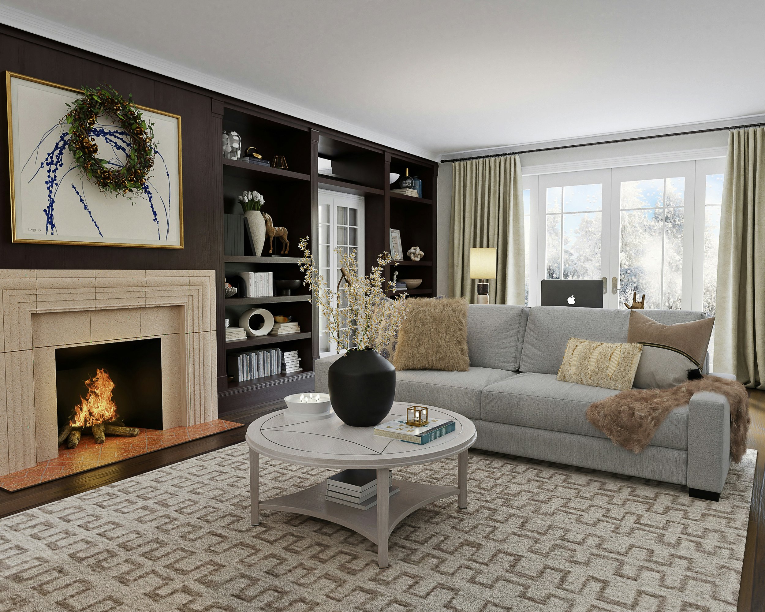 Interior Design Living Room Fort Worth