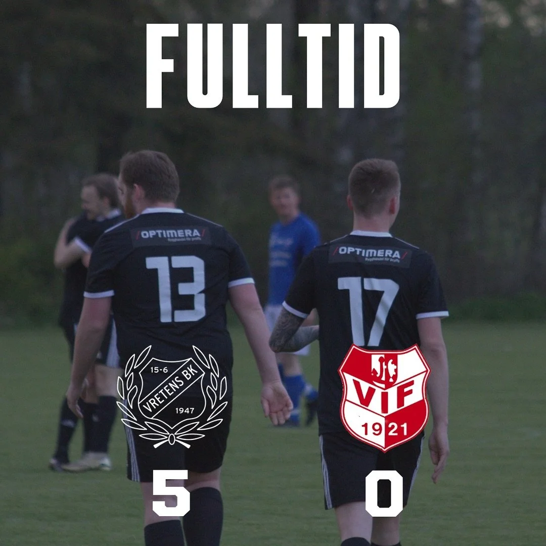 Vad har Oscar och Cole Palmer gemensamt?
Jo, b&aring;da har sm&auml;llt in FYRA m&aring;l i samma match 🤷🏼&zwj;♂️⚽️

Slutresultatet skrevs till 5&ndash;0 f&ouml;r Vreten, d&auml;r Felix satte sista struten och Eddie h&ouml;ll buren ren som ett nyst