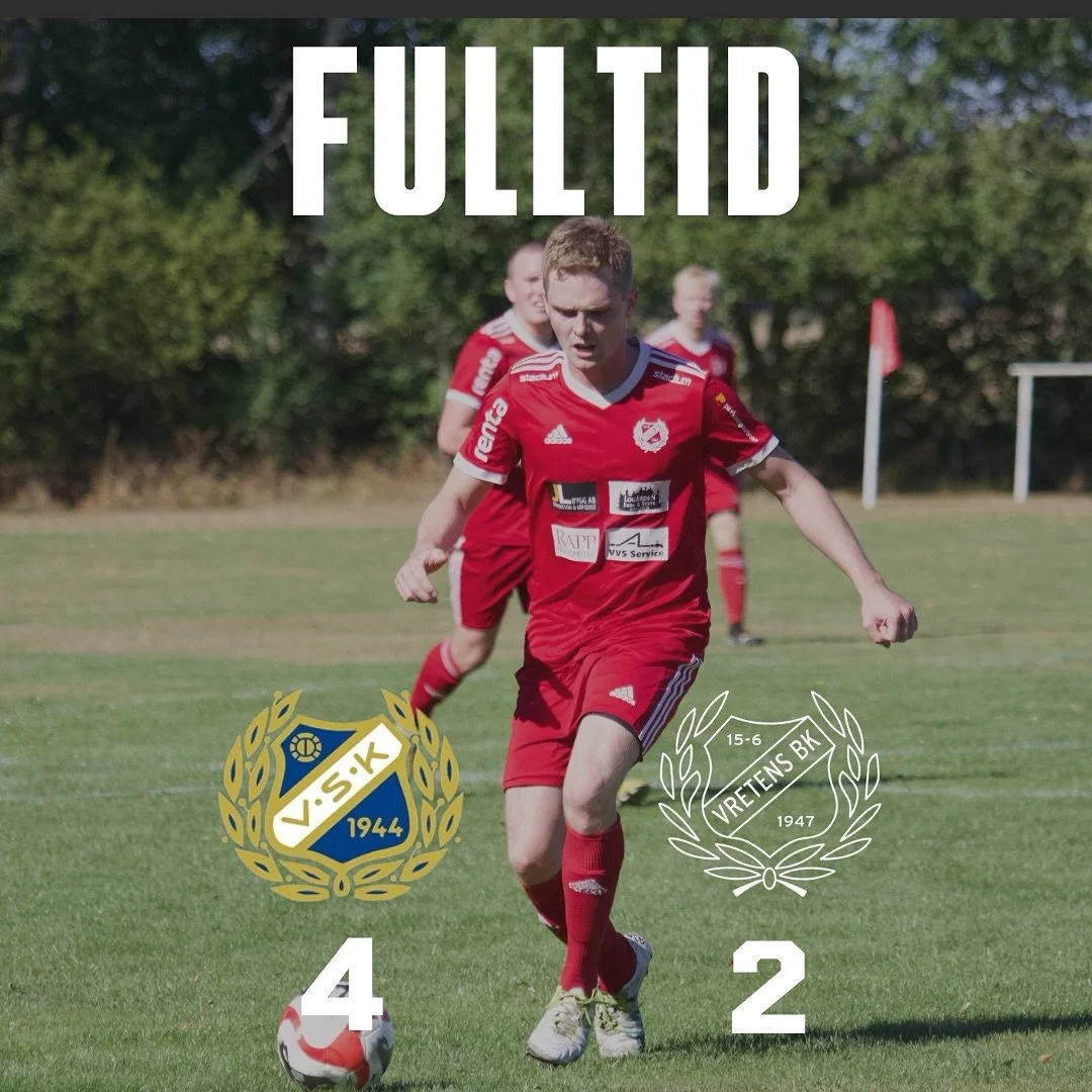 S&auml;songen fick tyv&auml;rr ett tr&aring;kigt slut 🔴

Imorgon spelar U-laget &aring;rets sista match mot Valtorp sen v&auml;ntar vintervila&hellip;
eller ja, vila och vila 😉
Rykten s&auml;ger att bollen snart b&ouml;rjar rulla inomhus ocks&aring