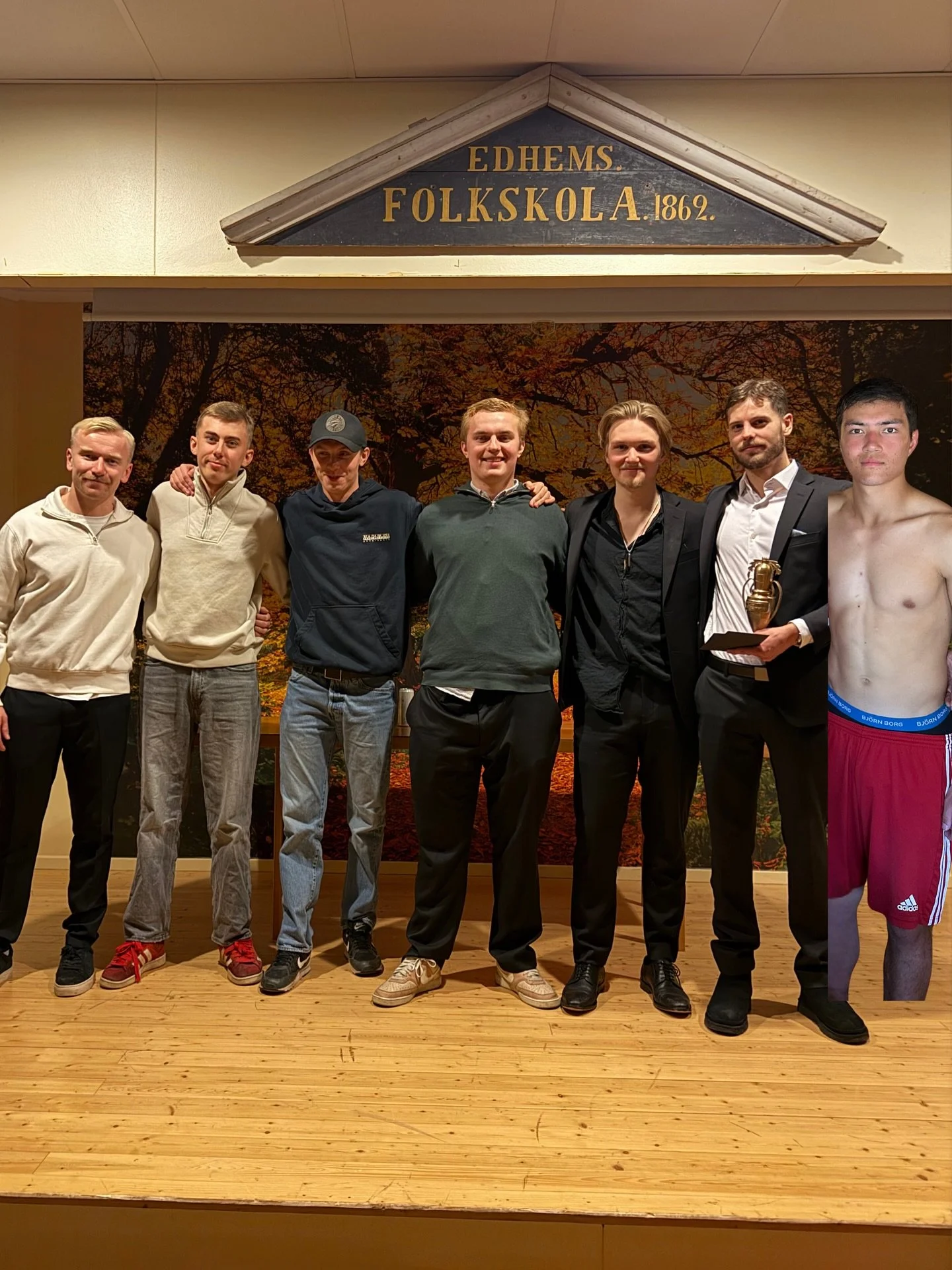 Ig&aring;r hade vi &aring;rsfest i Vretens Bygdeg&aring;rd och i samband med den h&ouml;ll laget &auml;ven sin avslutning d&auml;r vi delade ut &aring;rets priser.

Fr&aring;n v&auml;nster i bild:
&bull; Pontus &ndash; &Aring;rets VBK:are!
&bull; The