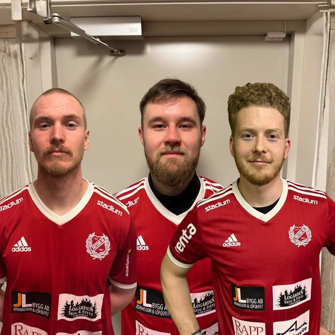 Joel, Emil H och Albin stannar kvar i Vretens BK &auml;ven n&auml;sta &aring;r. Vi &auml;r glada &ouml;ver att trion forts&auml;tter sin resa med klubben!