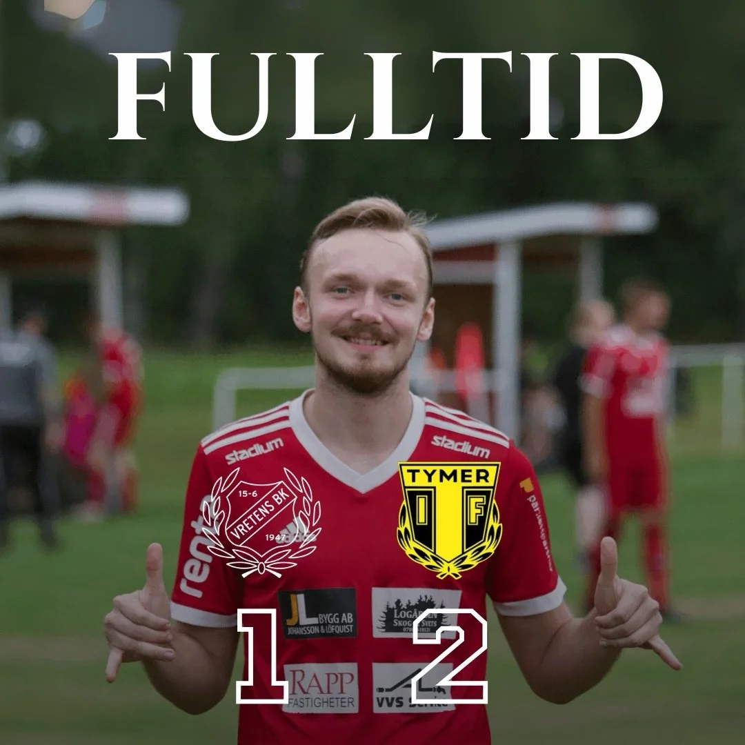 S&auml;songens f&ouml;rsta match slutar med en 2&ndash;1 f&ouml;rlust mot Tymer. 

Trots resultatet finns det mycket positivt att ta med oss, flera starka prestationer och en insats som visar att vi &auml;r p&aring; r&auml;tt v&auml;g.

M&aring;lskyt