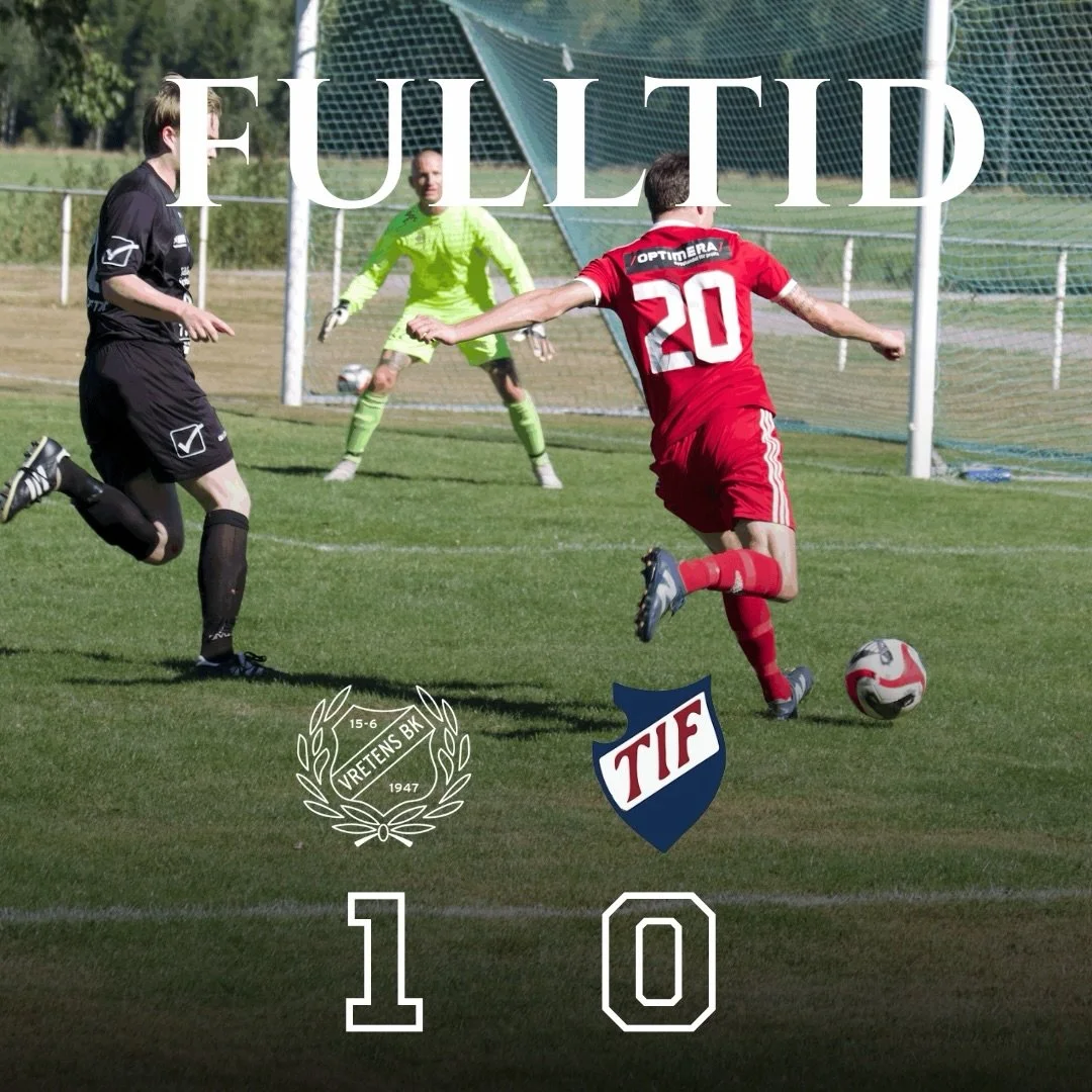 Premi&auml;rseger! 💥

Vi vinner med 1&ndash;0 efter en stark laginsats. Rasmus dundrar in matchens enda m&aring;l fr&aring;n 30 meter, r&auml;tt upp i krysset.

Bak&aring;t st&aring;r vi stabilt och Eddie h&aring;ller nollan.

Matchens bock: Jacop ?