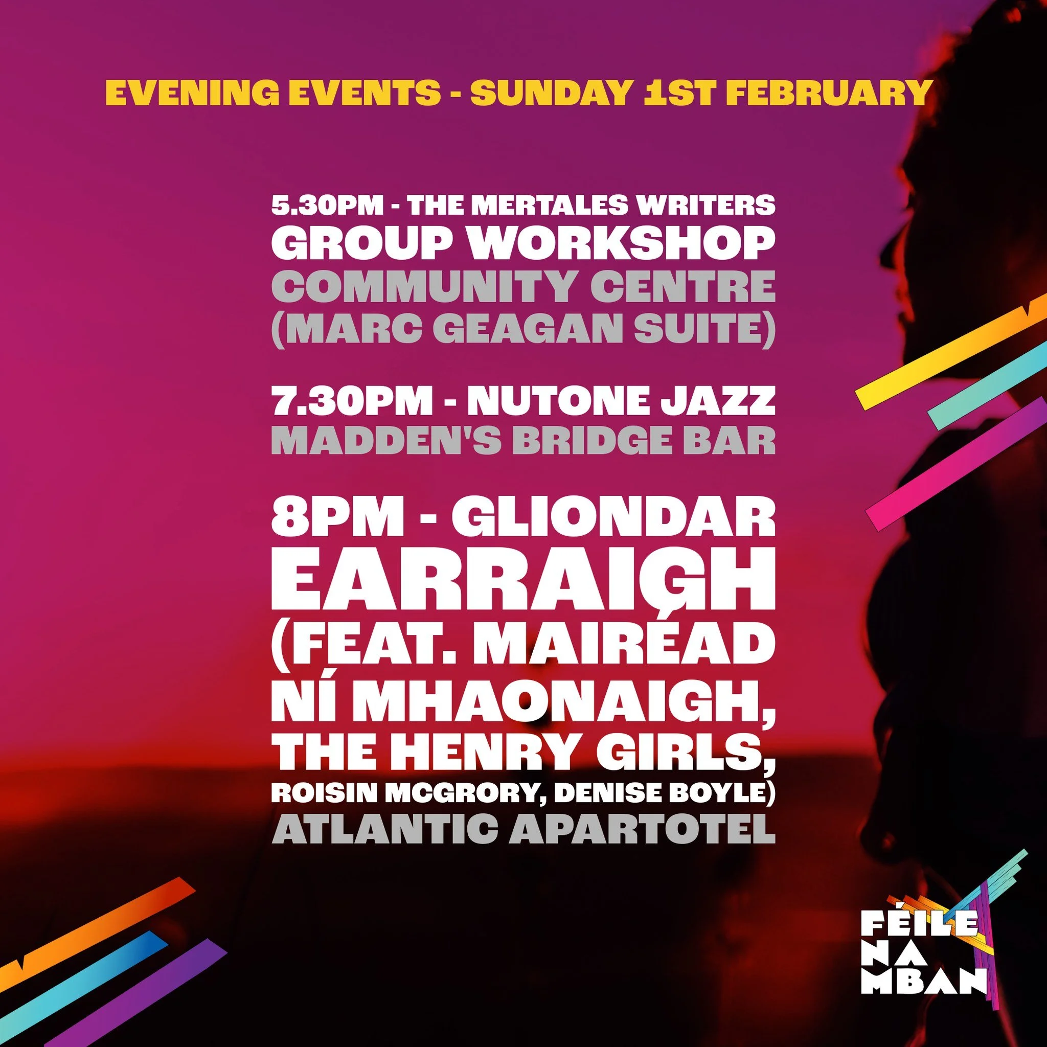 Bundoran has been full of spirit and wonder all weekend, and we aren't finished yet! This evening has some great events - finishing with an unmissable performance in the Atlantic Apartotel, featuring some of Ireland's best traditional talent. What a 