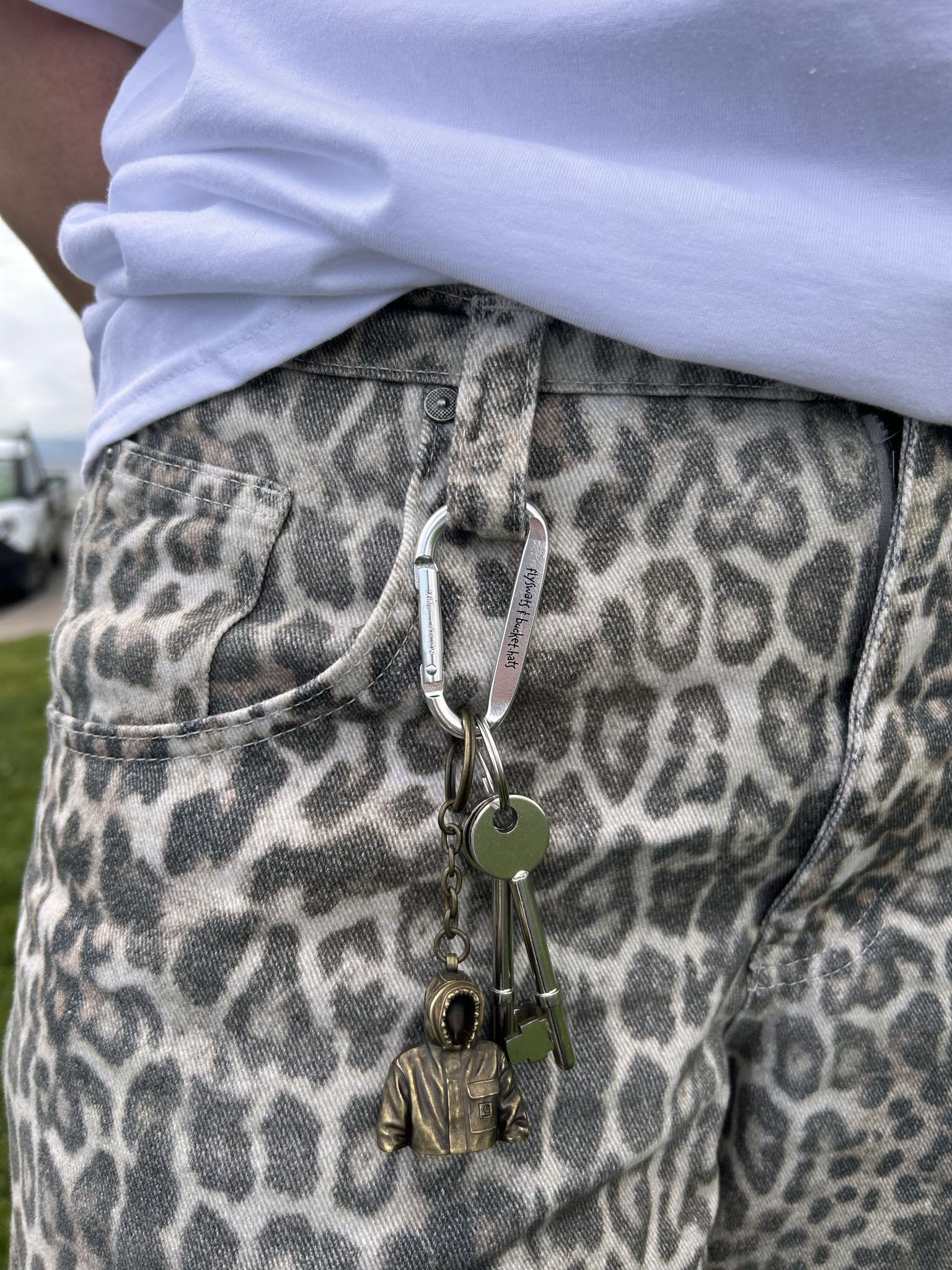 Screen Lasered Carabiner
