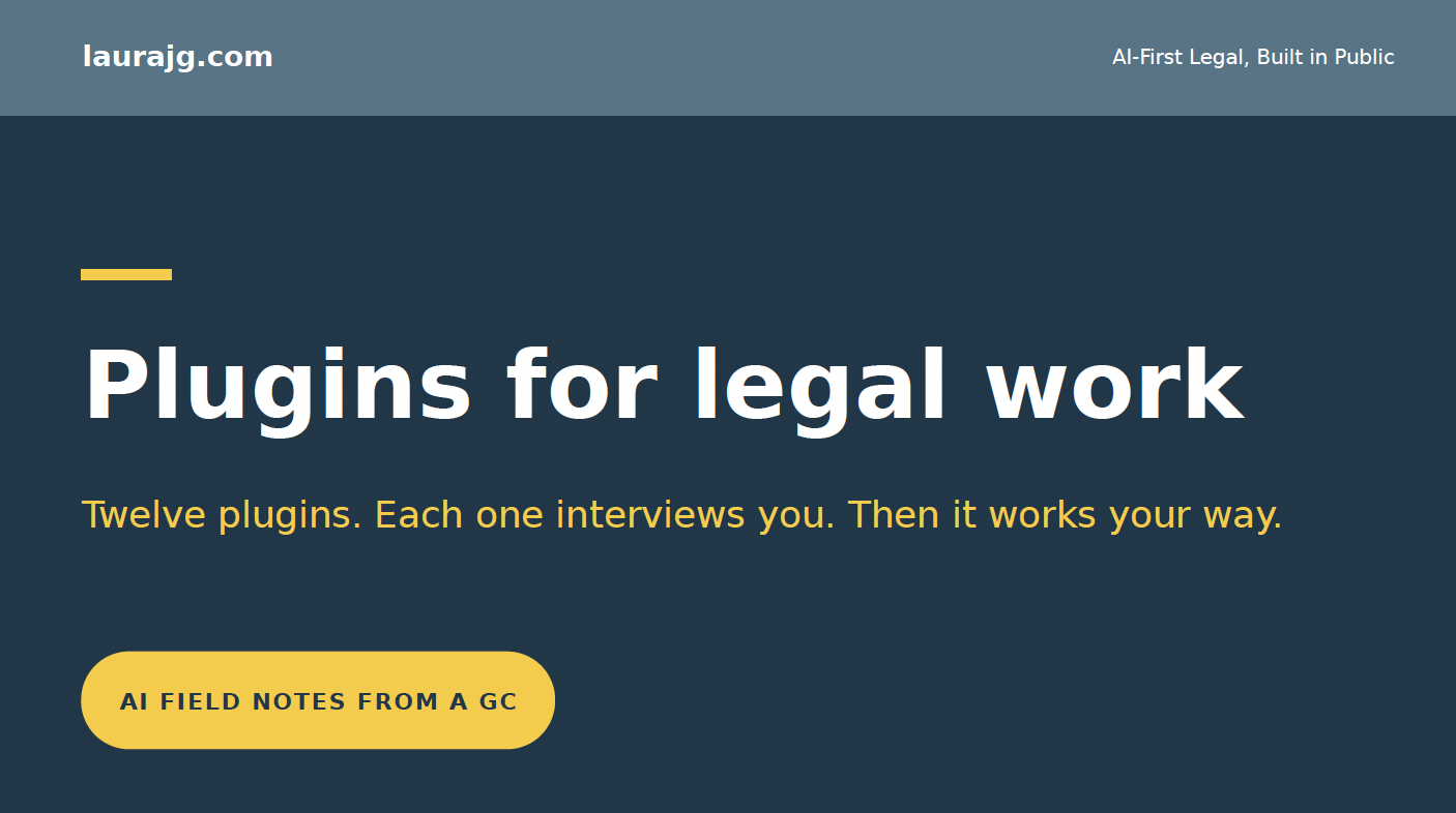 Claude for Legal Plugins Explained