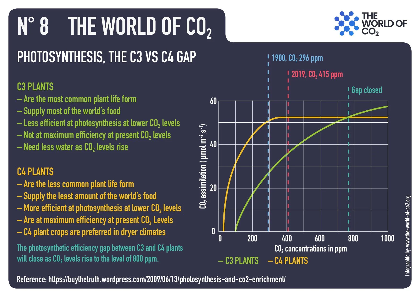 Photosynthesis, the C3 vs C4 Gap