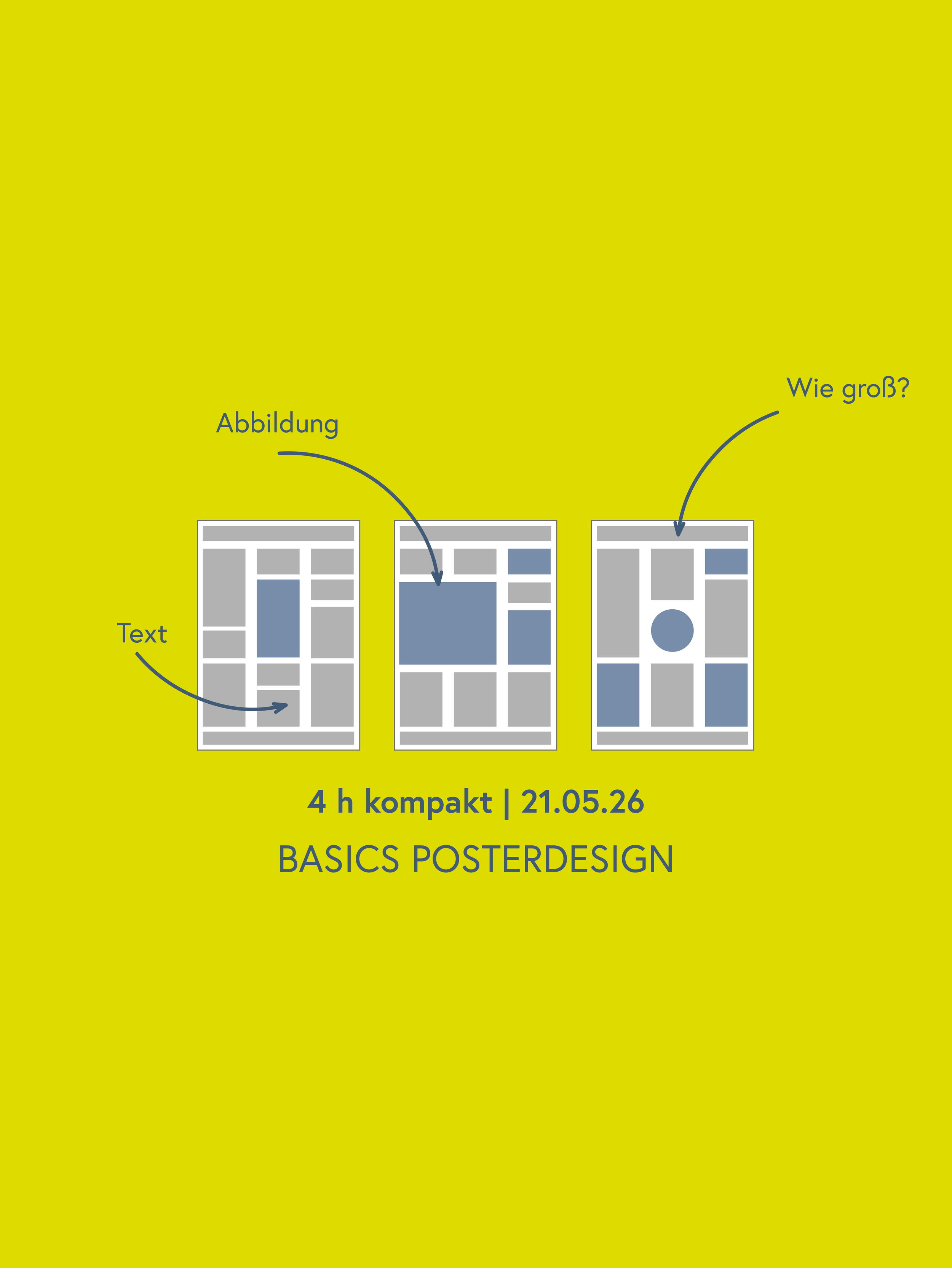 Workshop: Designbasics wissenschaftliches Poster