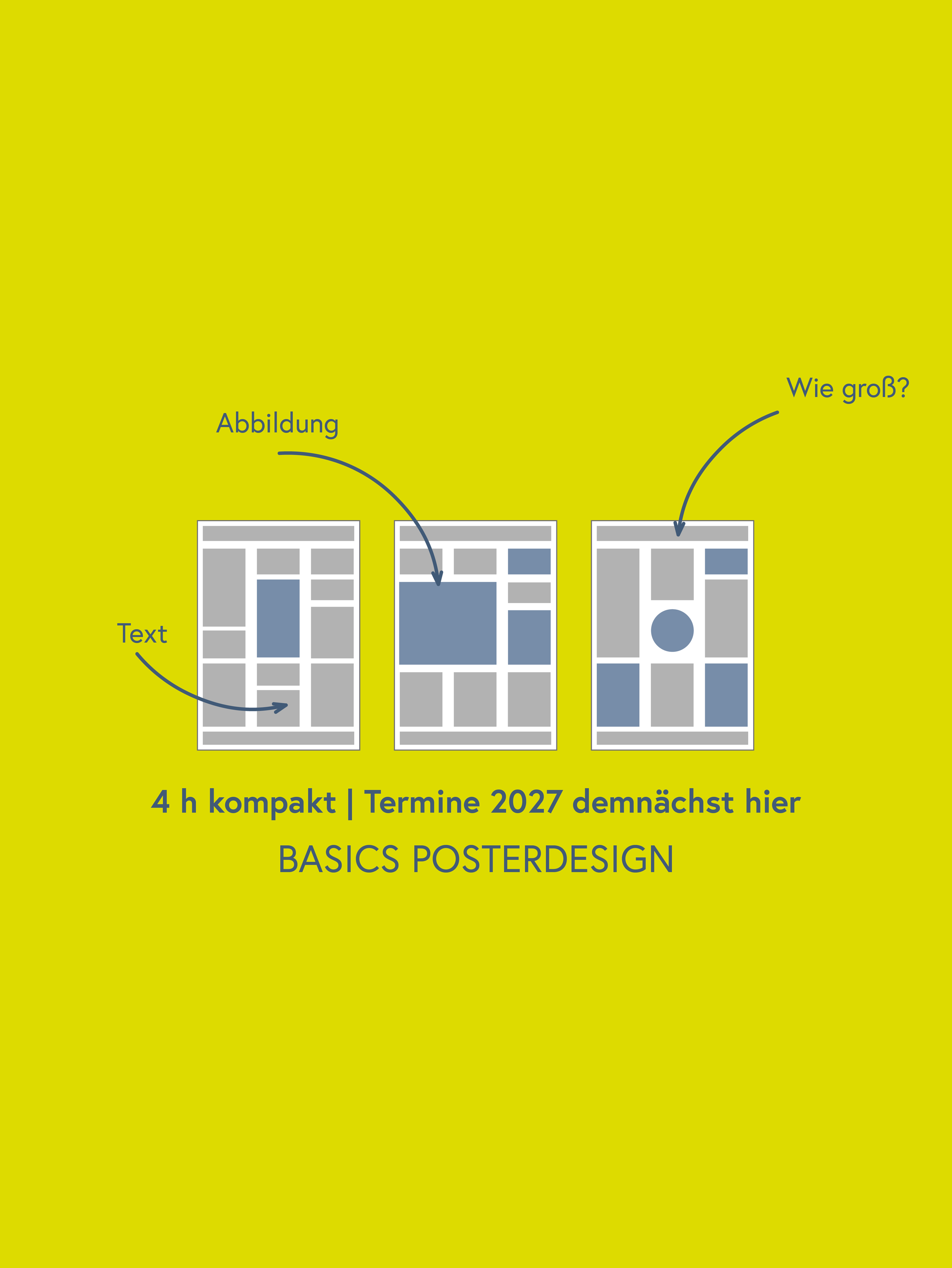 Workshop: Designbasics wissenschaftliches Poster