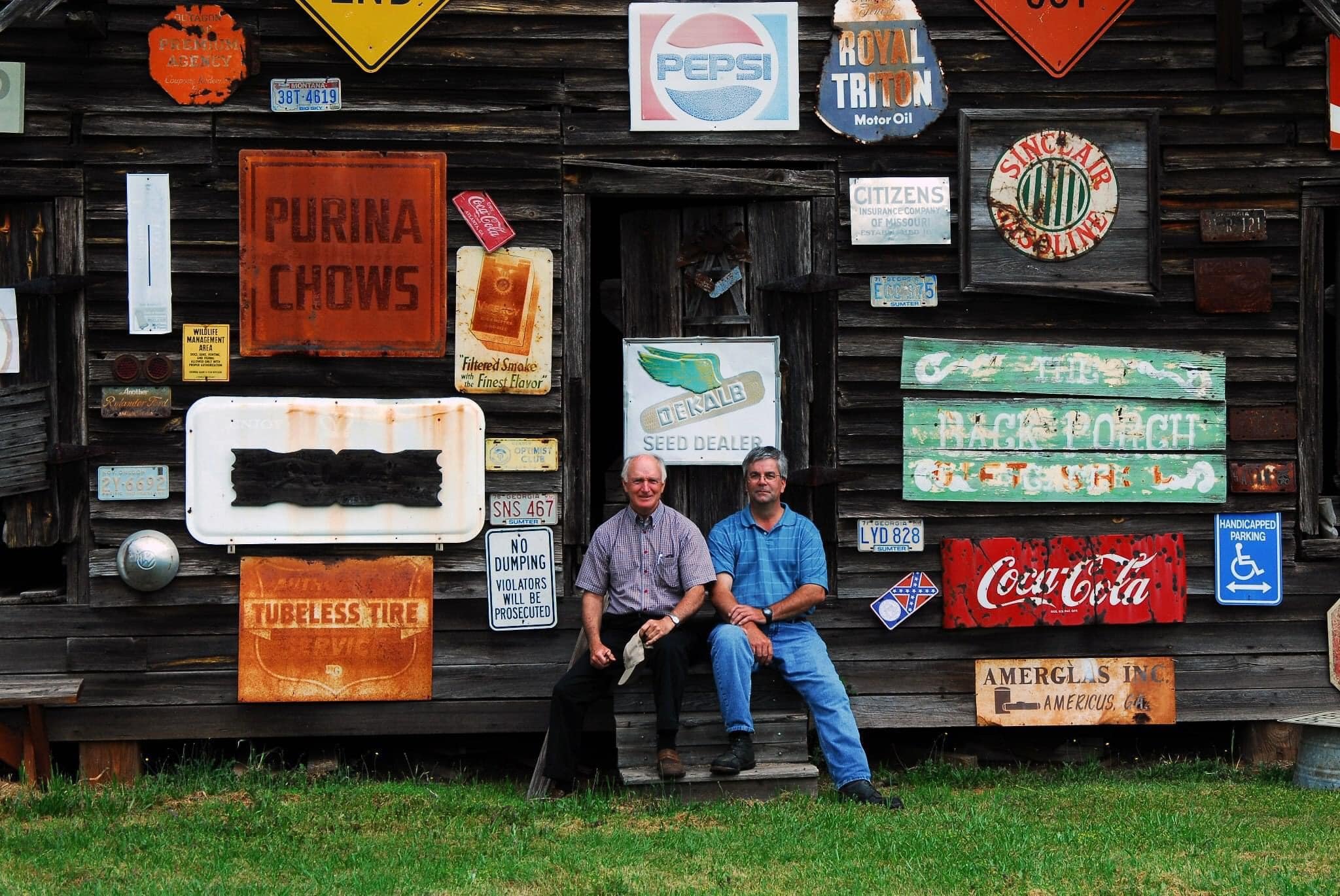 Jerry and Steve in Plains, GA