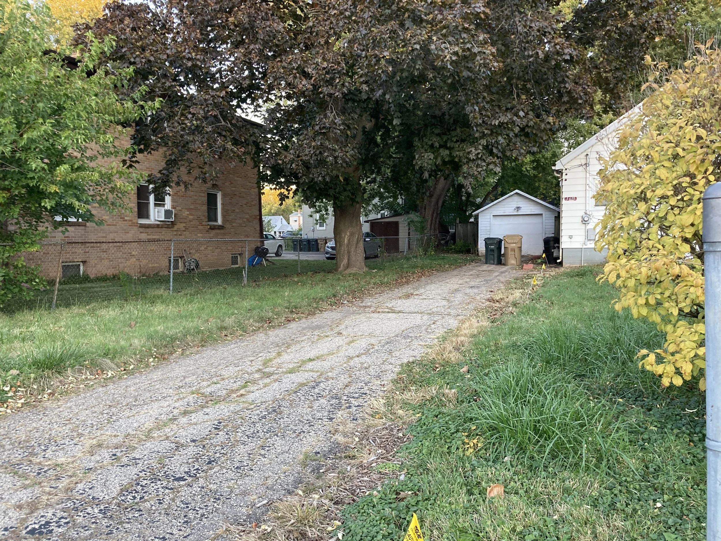 After photo: PWJ got the mower working, collaborated with client about removing invasive plants, and maintained the area during the season.