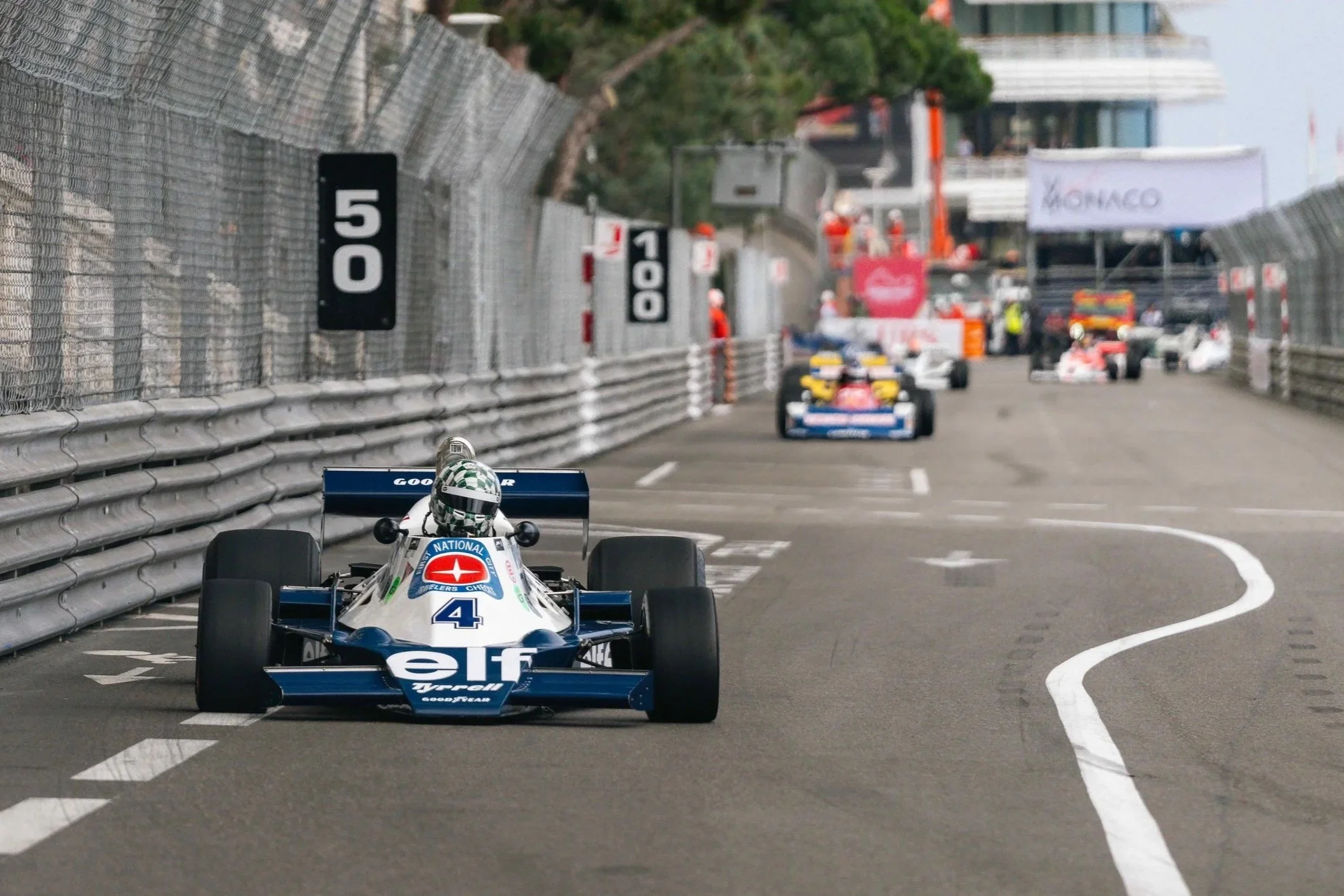 1978 Tyrrell 008/3 returns to Monaco where it won the '78 Formula 1 Grand Prix