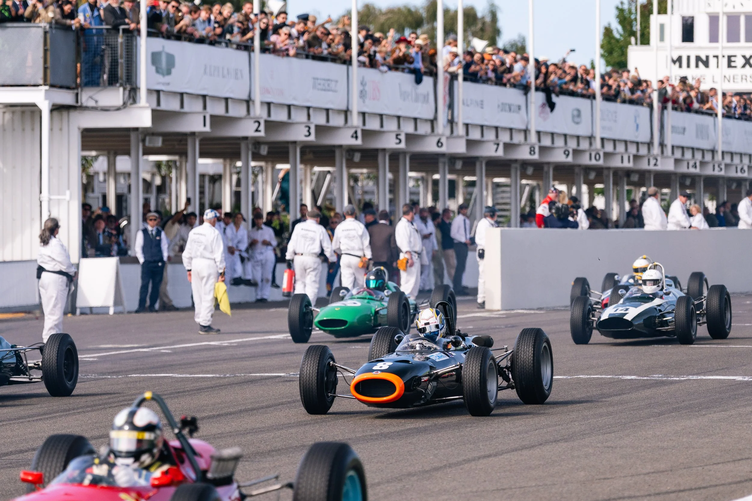 BRM P261 chassis 2617 in historic racing, Goodwood Revival Glover Trophy 2026
