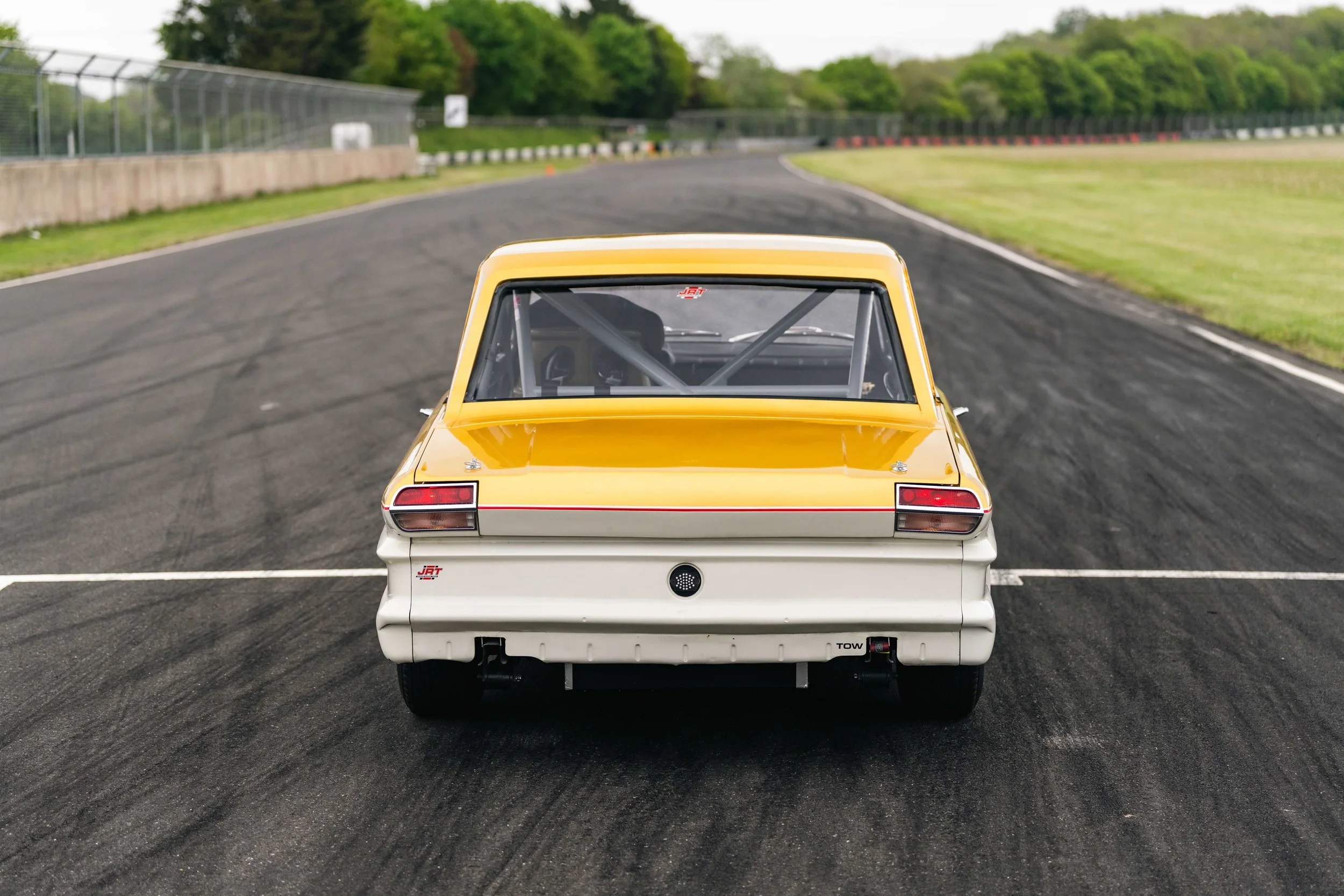 Studebaker Lark Daytona For Sale – Goodwood SpeedWeek + Members' Meeting Winner. rear view.