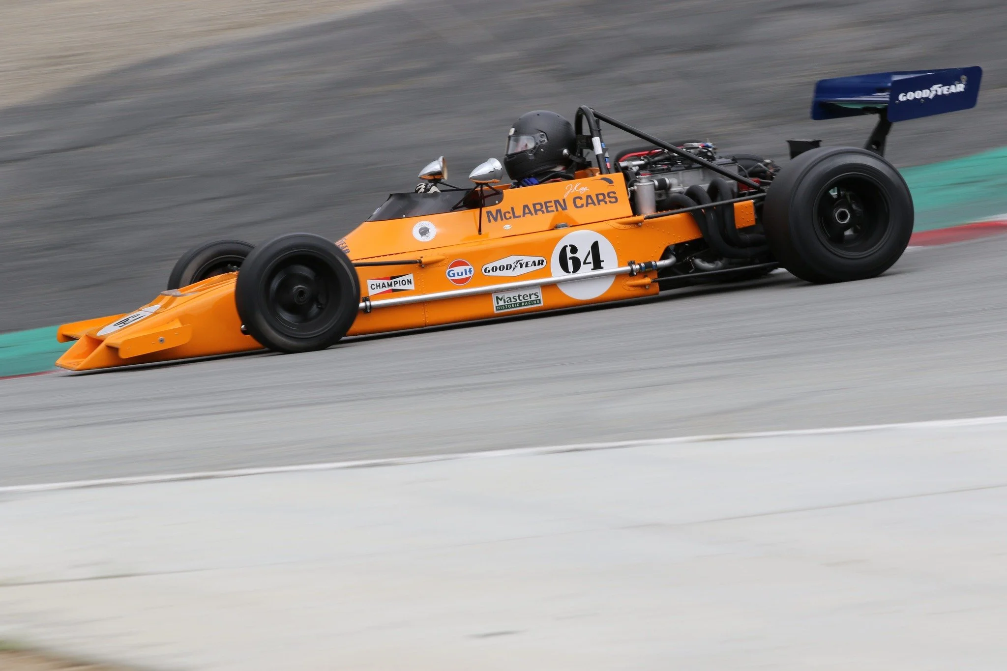 McLaren M21 Formula 2 for sale. Chassis M21-3. Cosworth BDG. Teran Motorsports. on Track. Mitchell Curated.