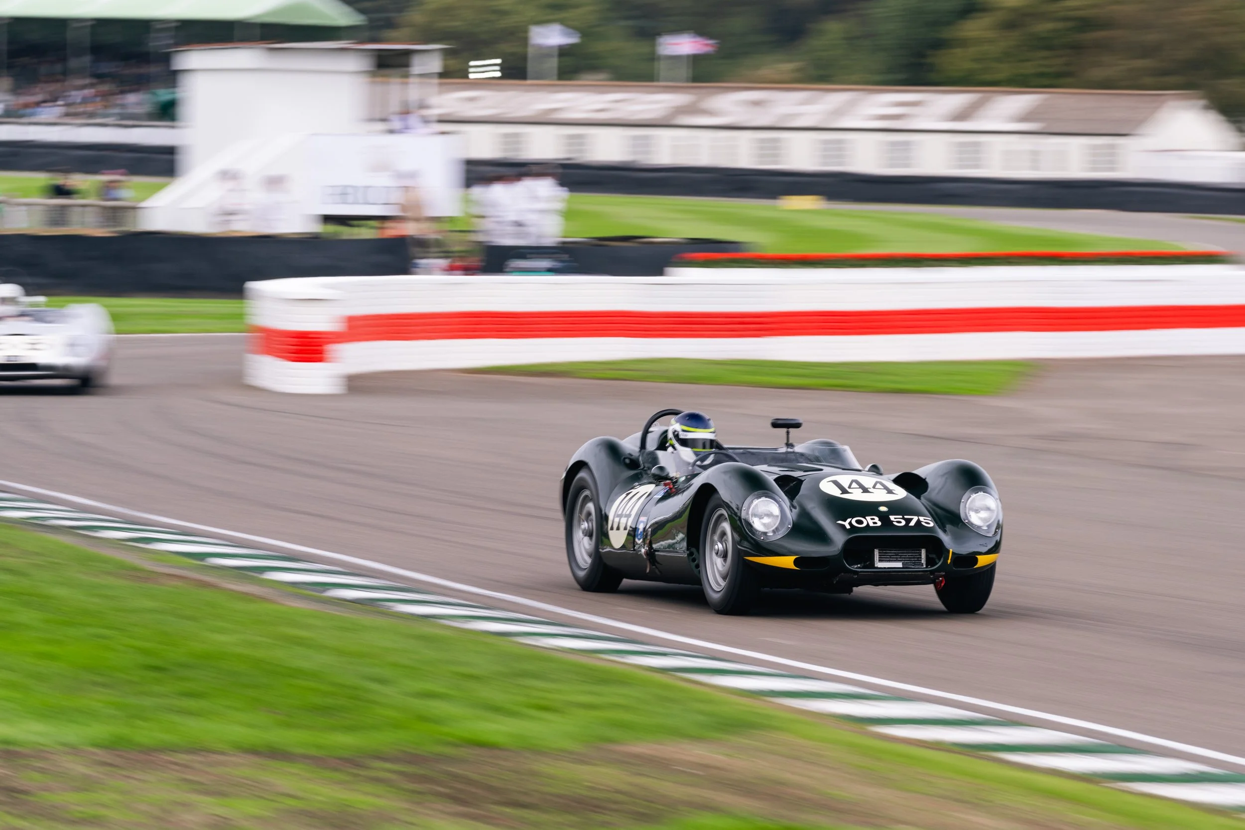 Lister Jaguar Knobbly YOB 575 – at Goodwood Revival Sept 2026, chassis BHL120