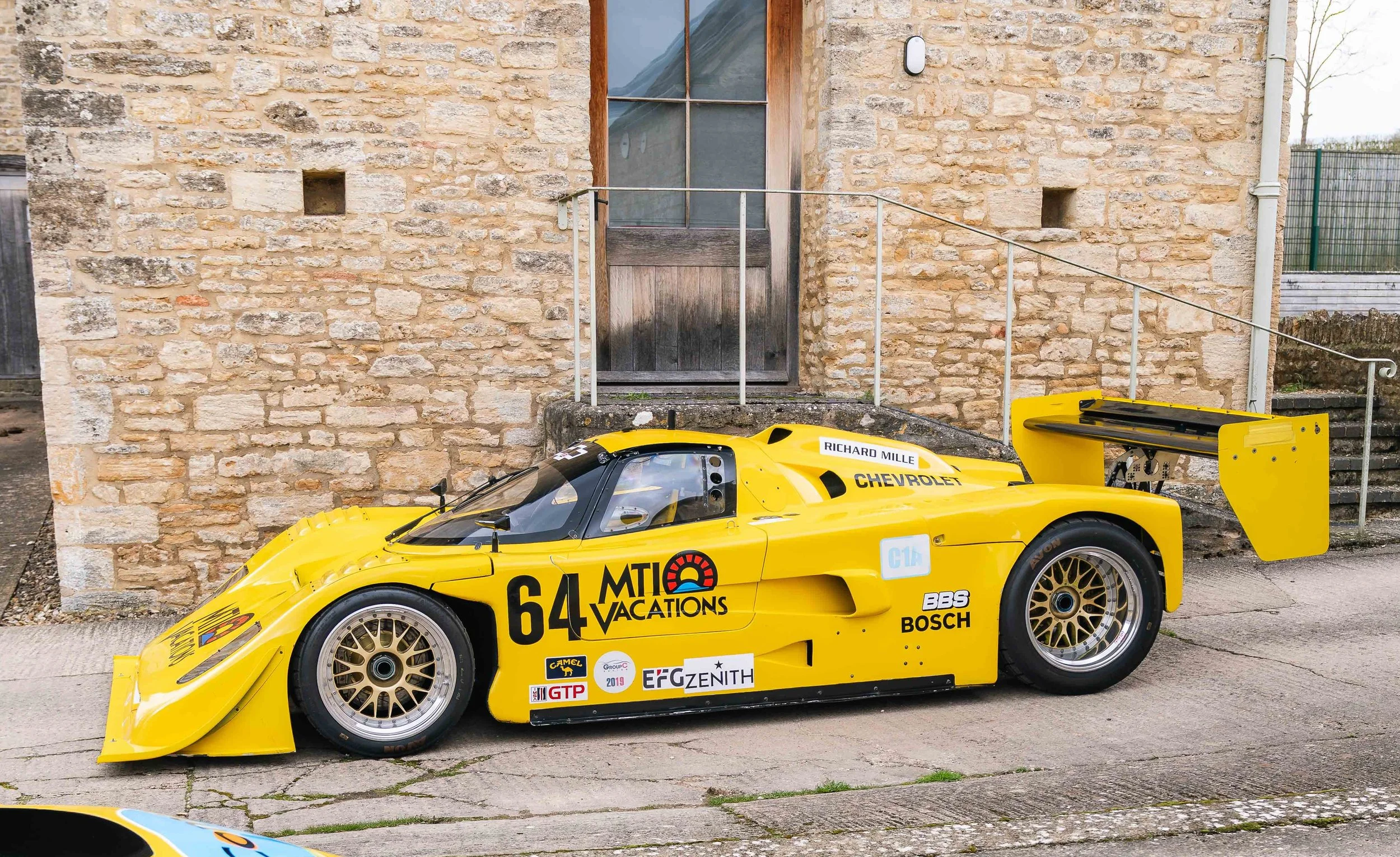 Spice SE89P GTP – side view, chassis SE89P-003, Pratt & Miller Chevrolet V8