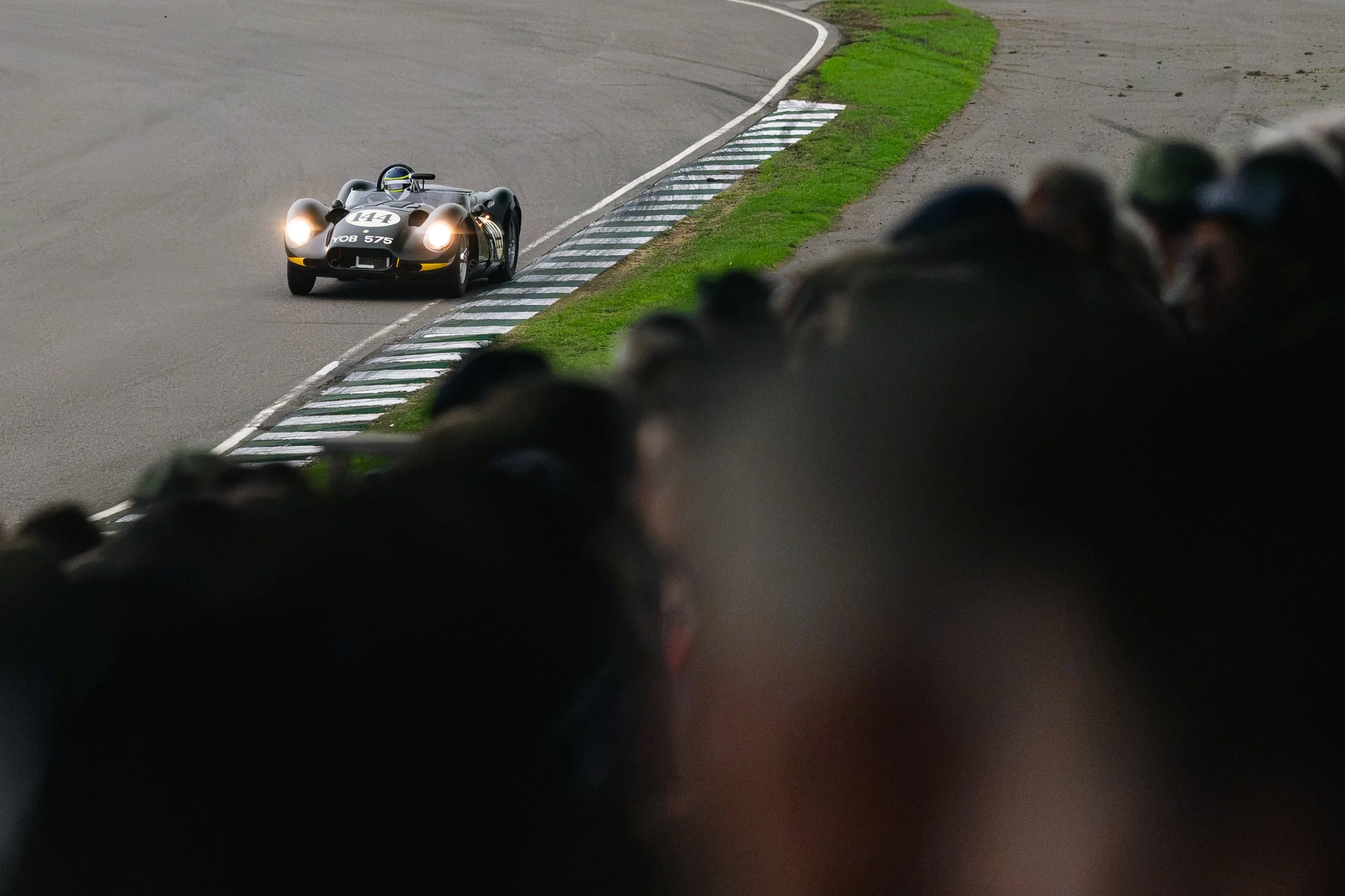 Lister Jaguar Knobbly YOB 575 – at Goodwood Revival Sept 2026, chassis BHL120