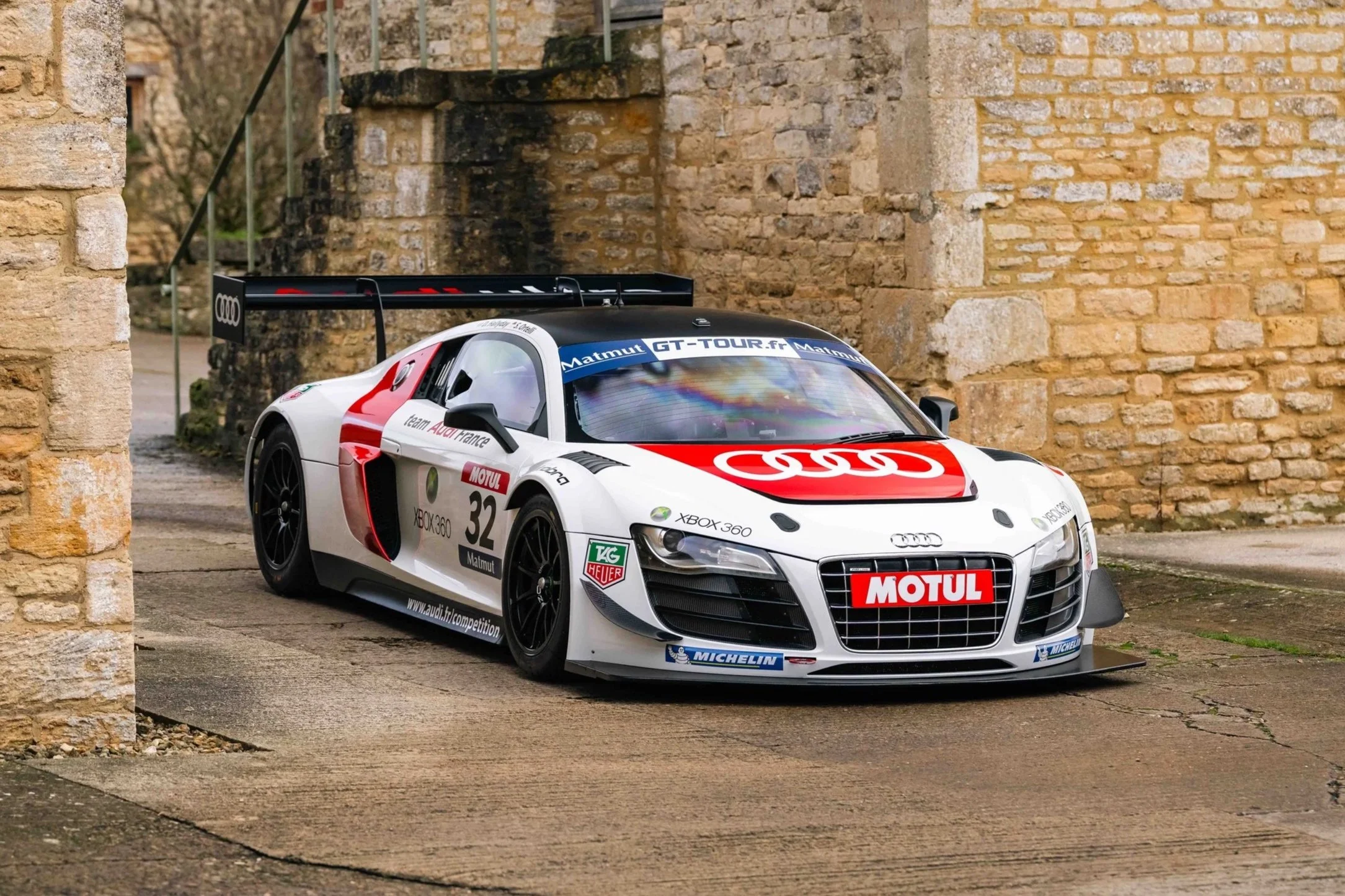 2010 Audi R8 LMS Ultra GT3 - Ex-WRT Team Audi France, Race Winner