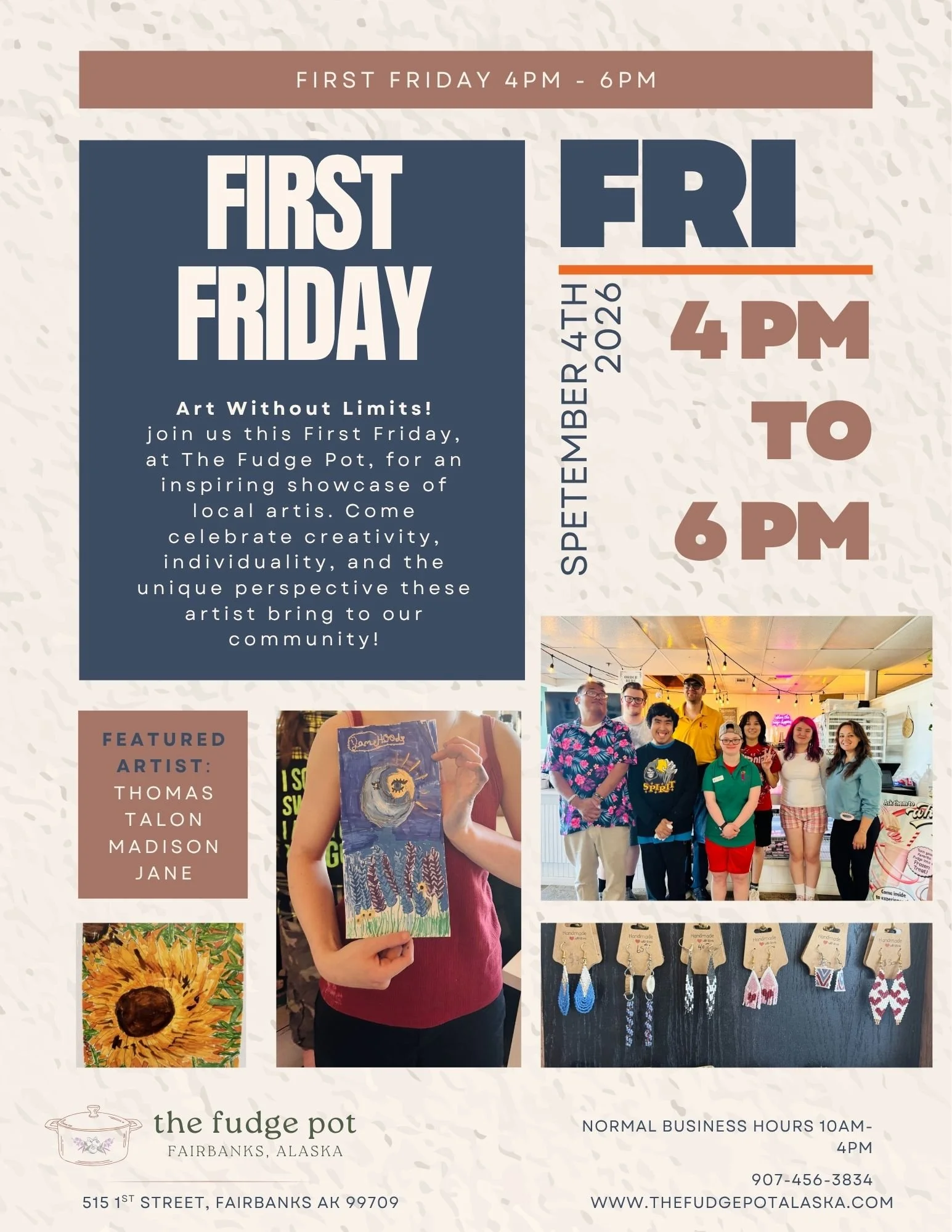 Art Without Limits First Friday