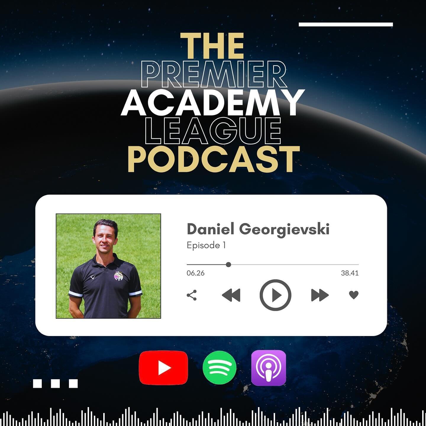 🎙️ The first episode of The Premier Academy League Podcast is OUT NOW.

Episode 1 features Daniel Georgievski, Director of @stellafootballacademy and multi-A-League premiership winner. We hear about Daniel's football career and how these experiences