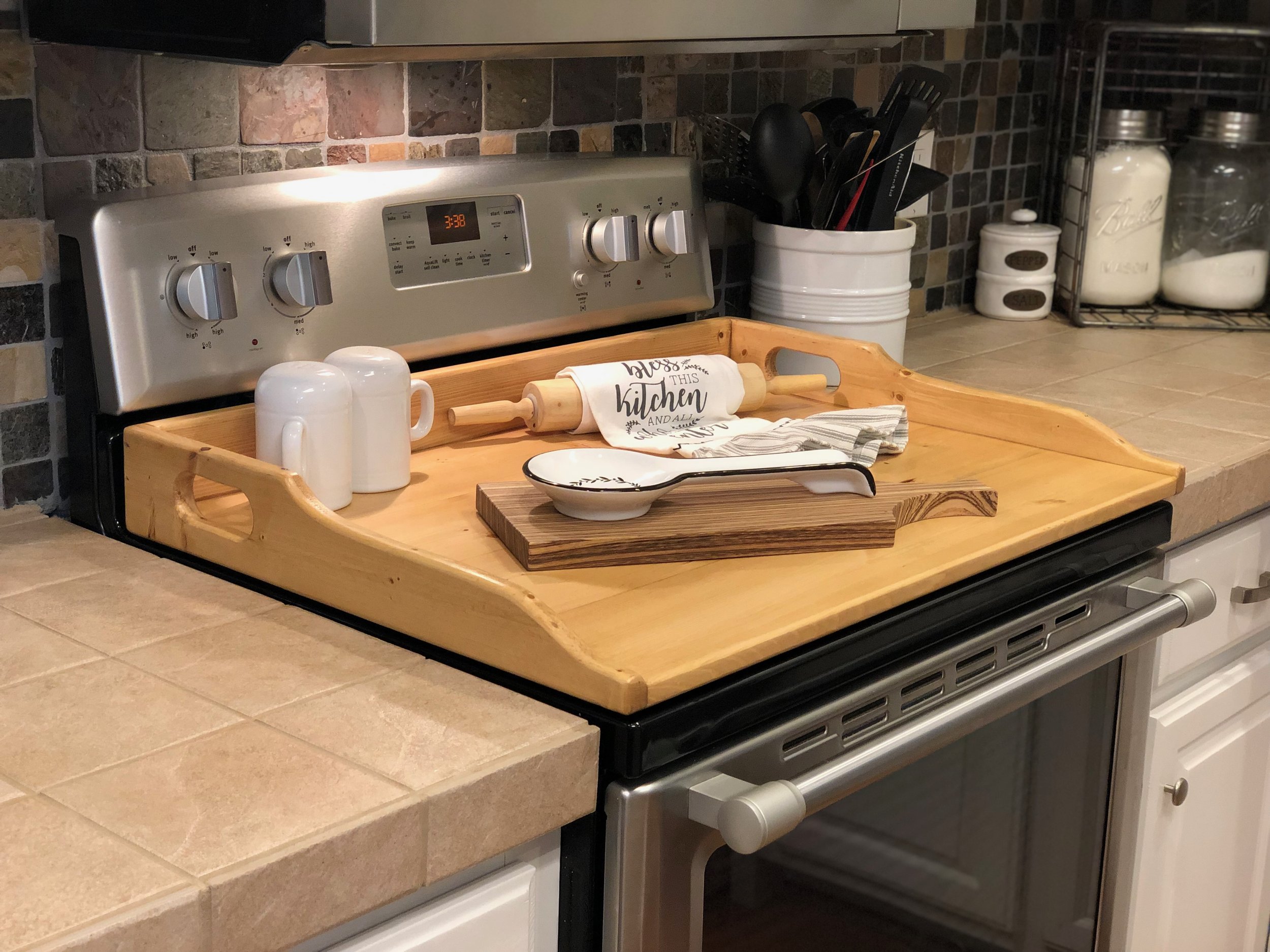  Wooden Stove Top Covers