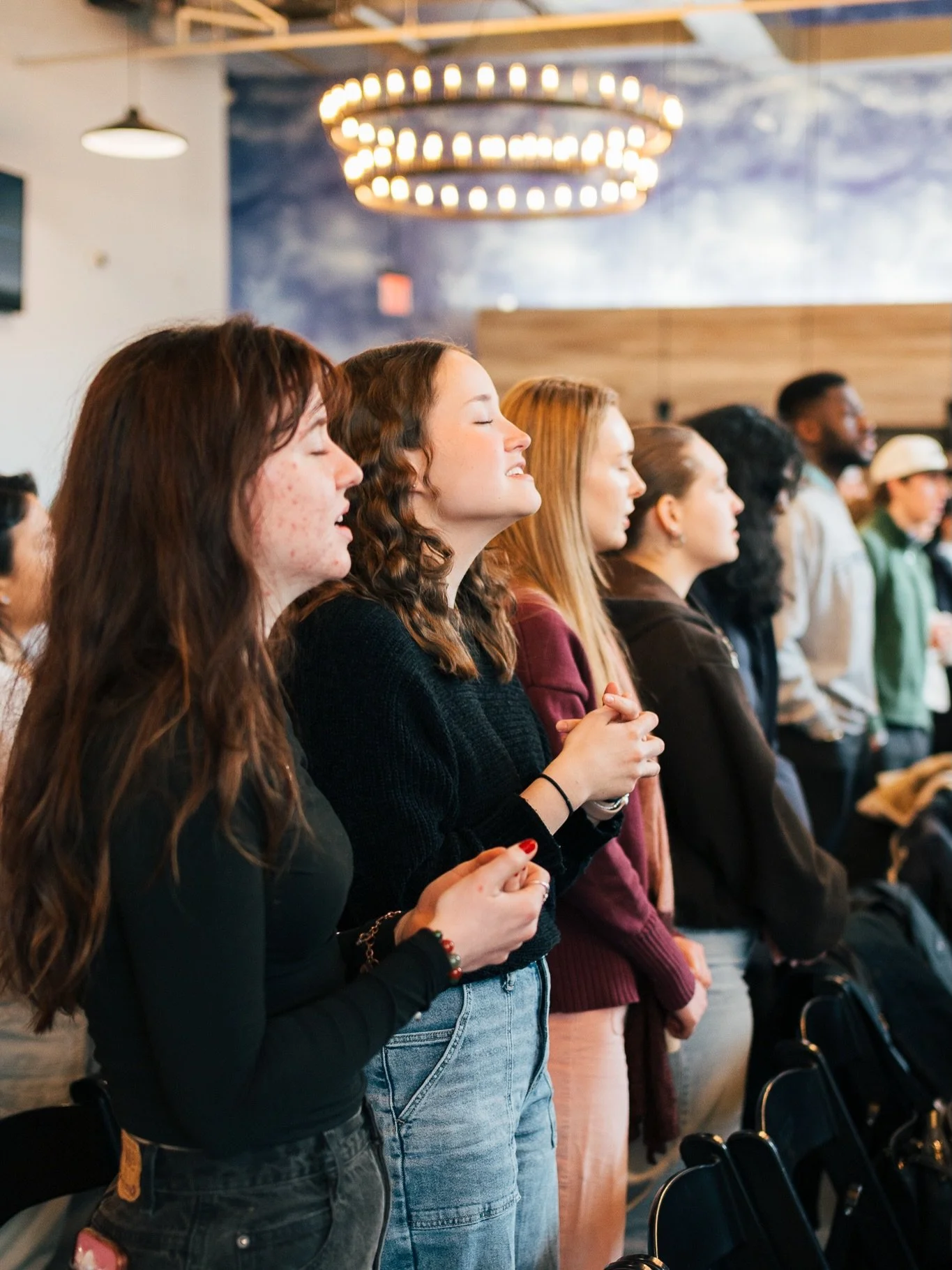 POV: you walk into church and take the first deep breath you&rsquo;ve had all week 🙌😌