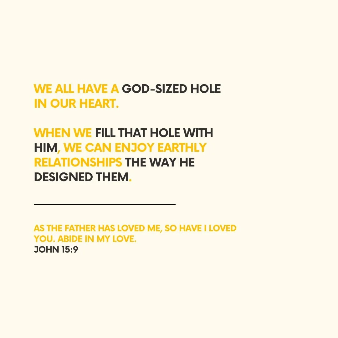 We love better when we love Him first 🙌